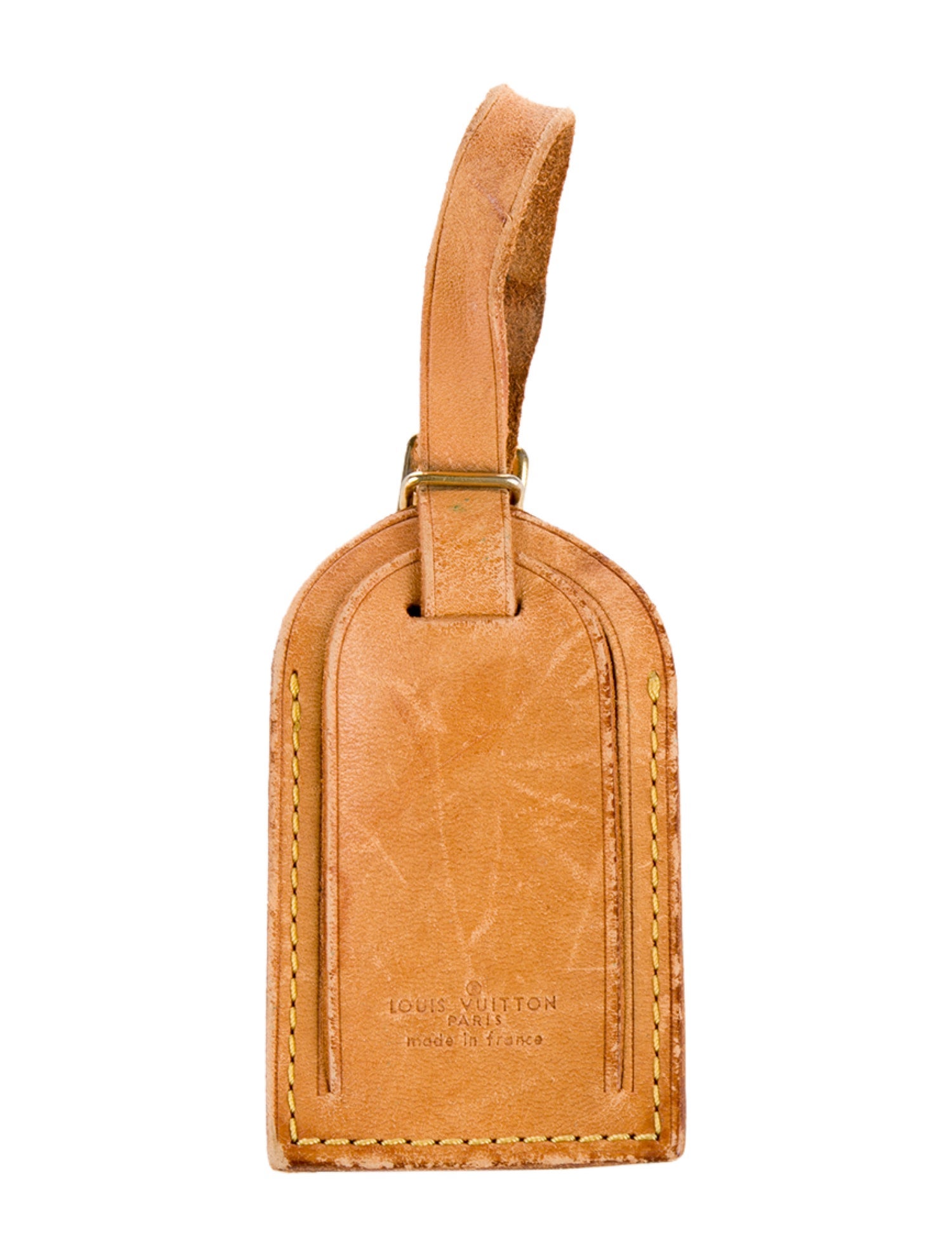 Louis Vuitton Vachetta Luggage Tag