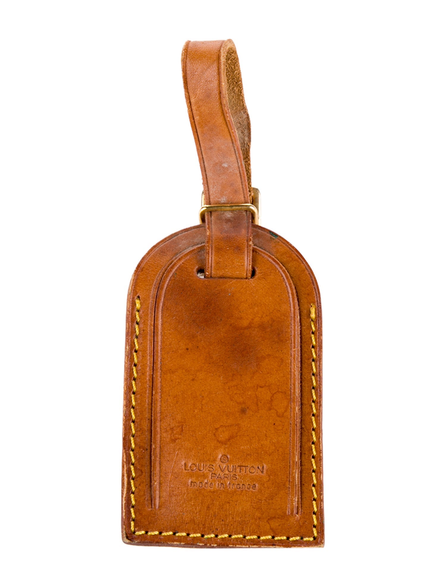 Louis Vuitton Vachetta Luggage Tag