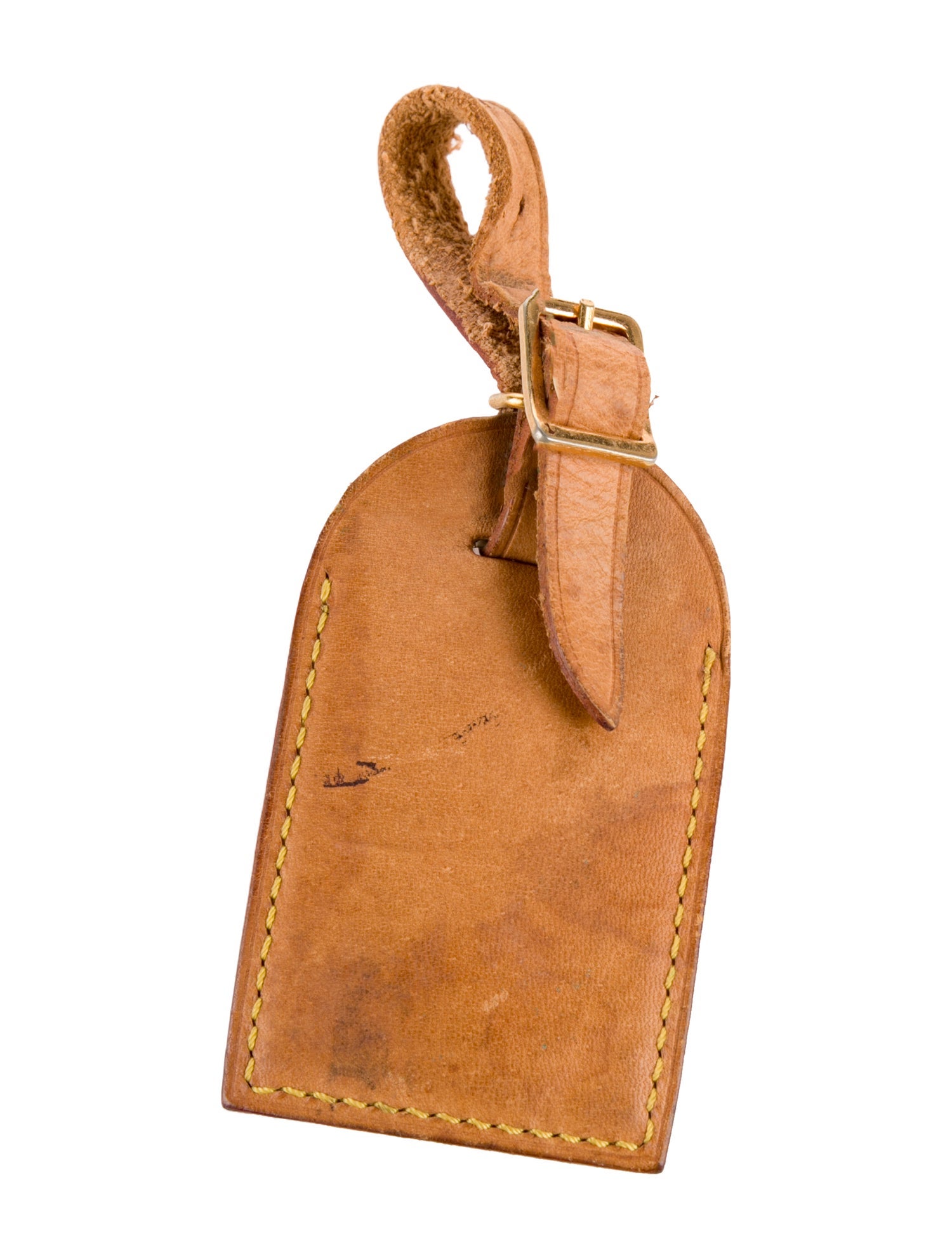 Louis Vuitton Vachetta Luggage Tag