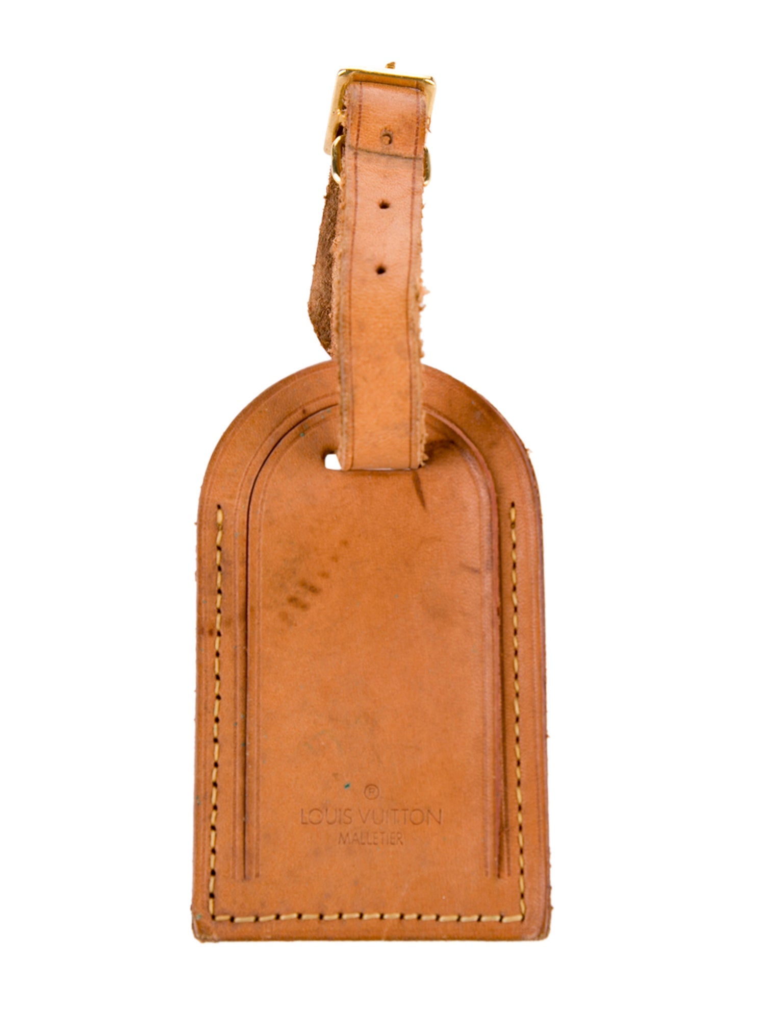 Louis Vuitton Vachetta Luggage Tag