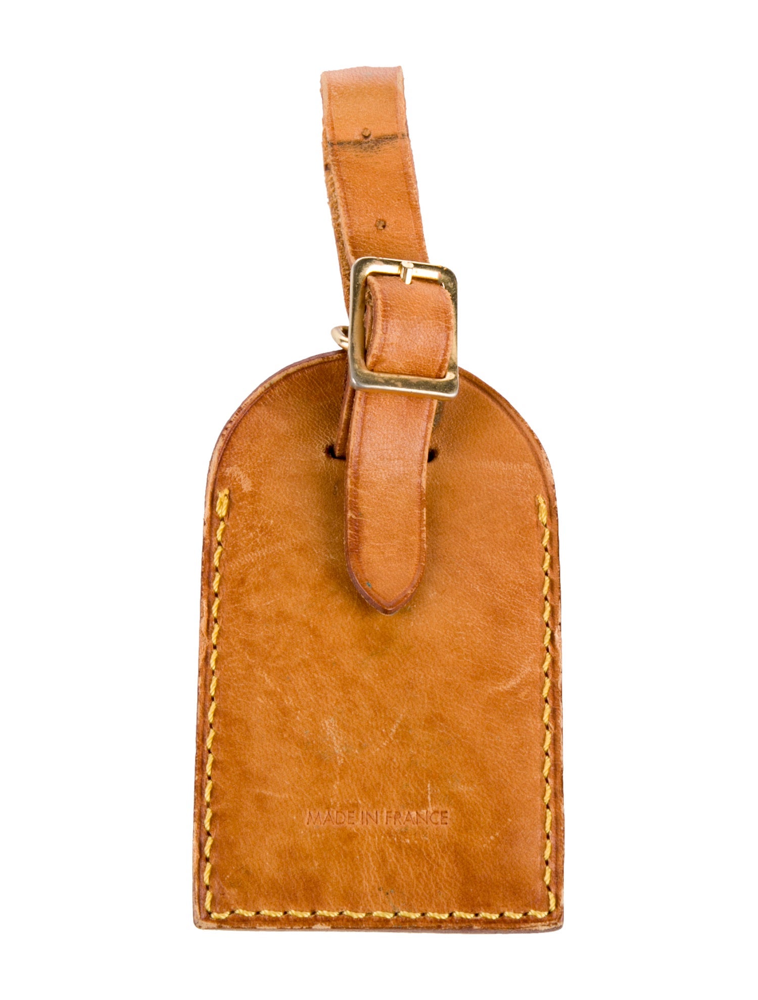 Louis Vuitton Vachetta Luggage Tag