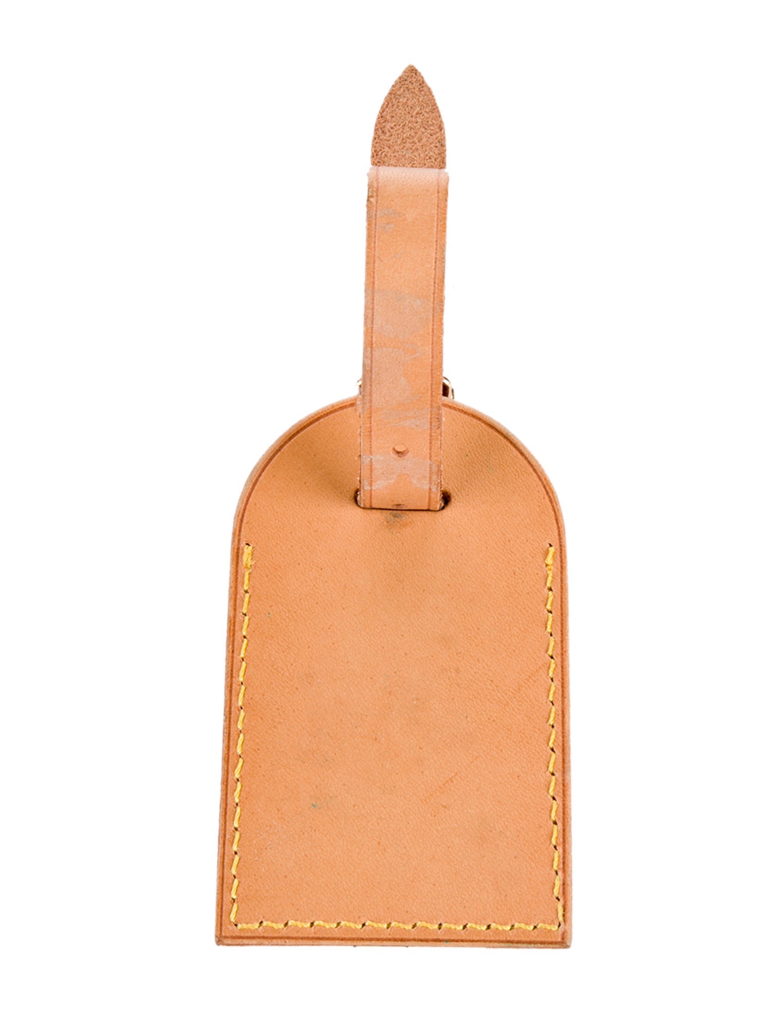 Louis Vuitton Vachetta Luggage Tag