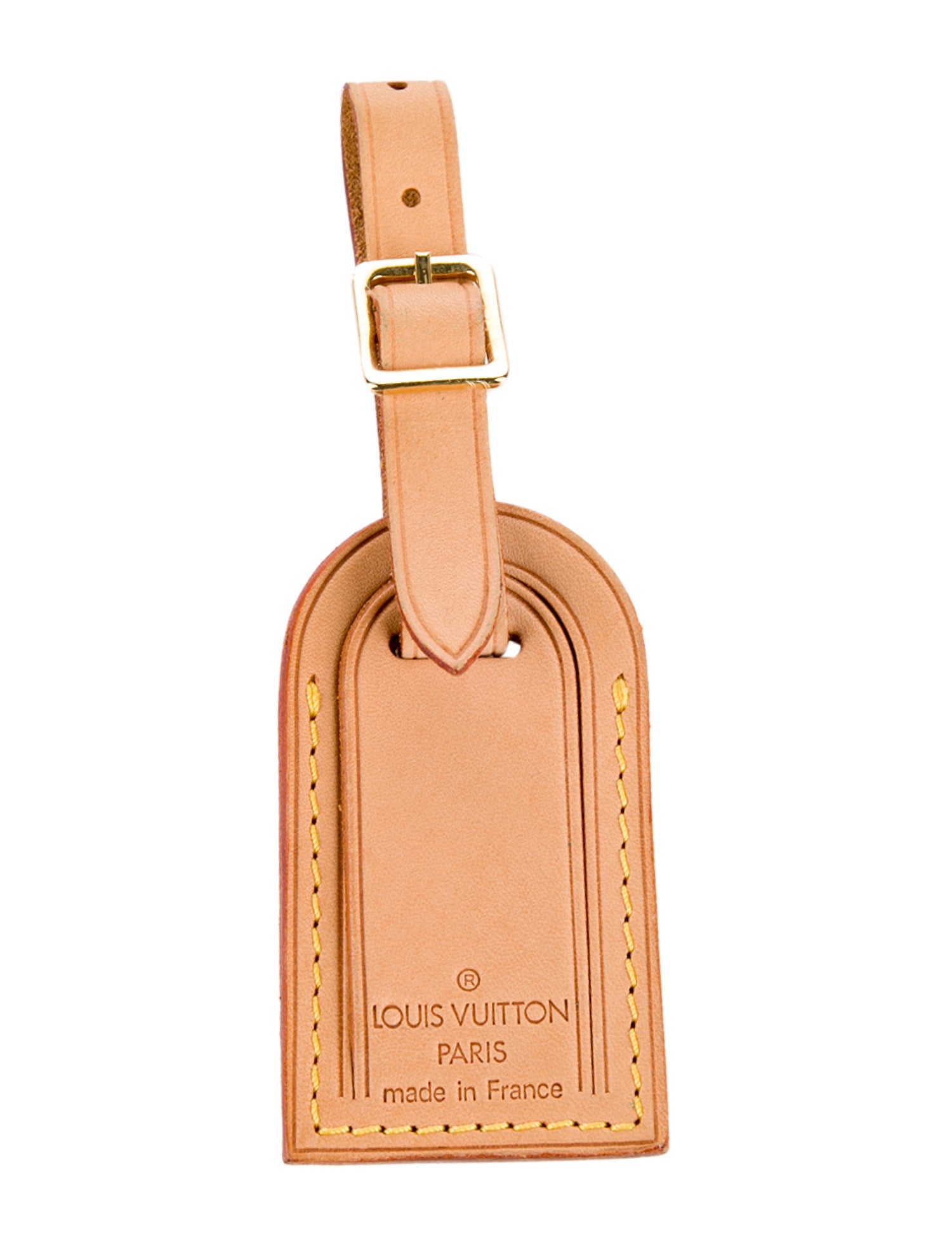 Louis Vuitton Mini Vachetta Luggage Tag