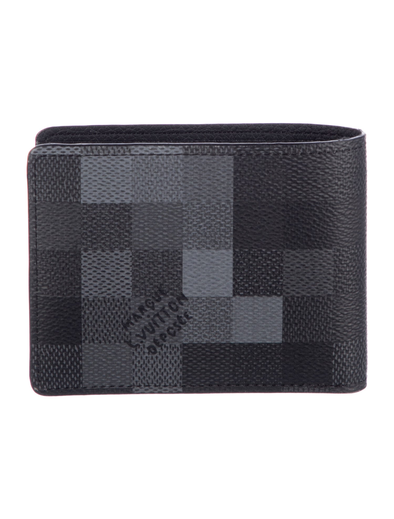 Louis Vuitton Damier Graphite Pattern Coated Canvas Multiple Wallet