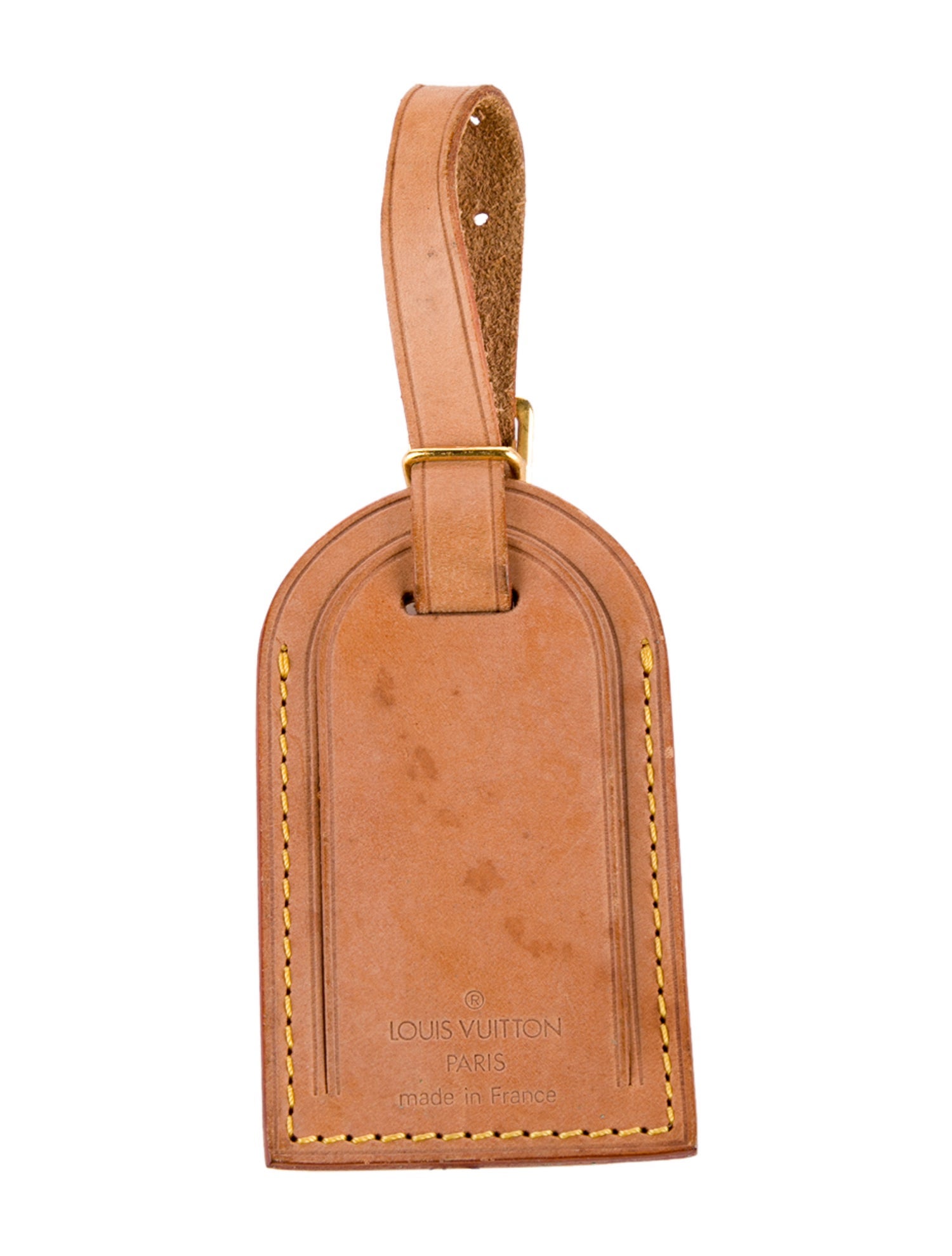 Louis Vuitton Vachetta Luggage Tag