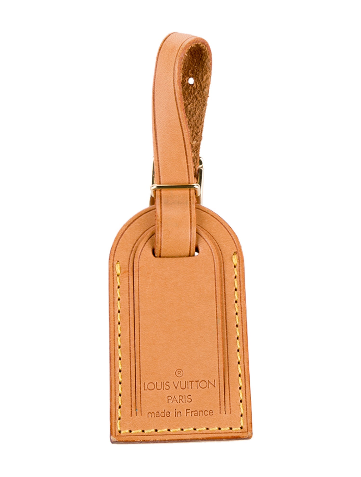 Louis Vuitton Mini Vachetta Luggage Tag