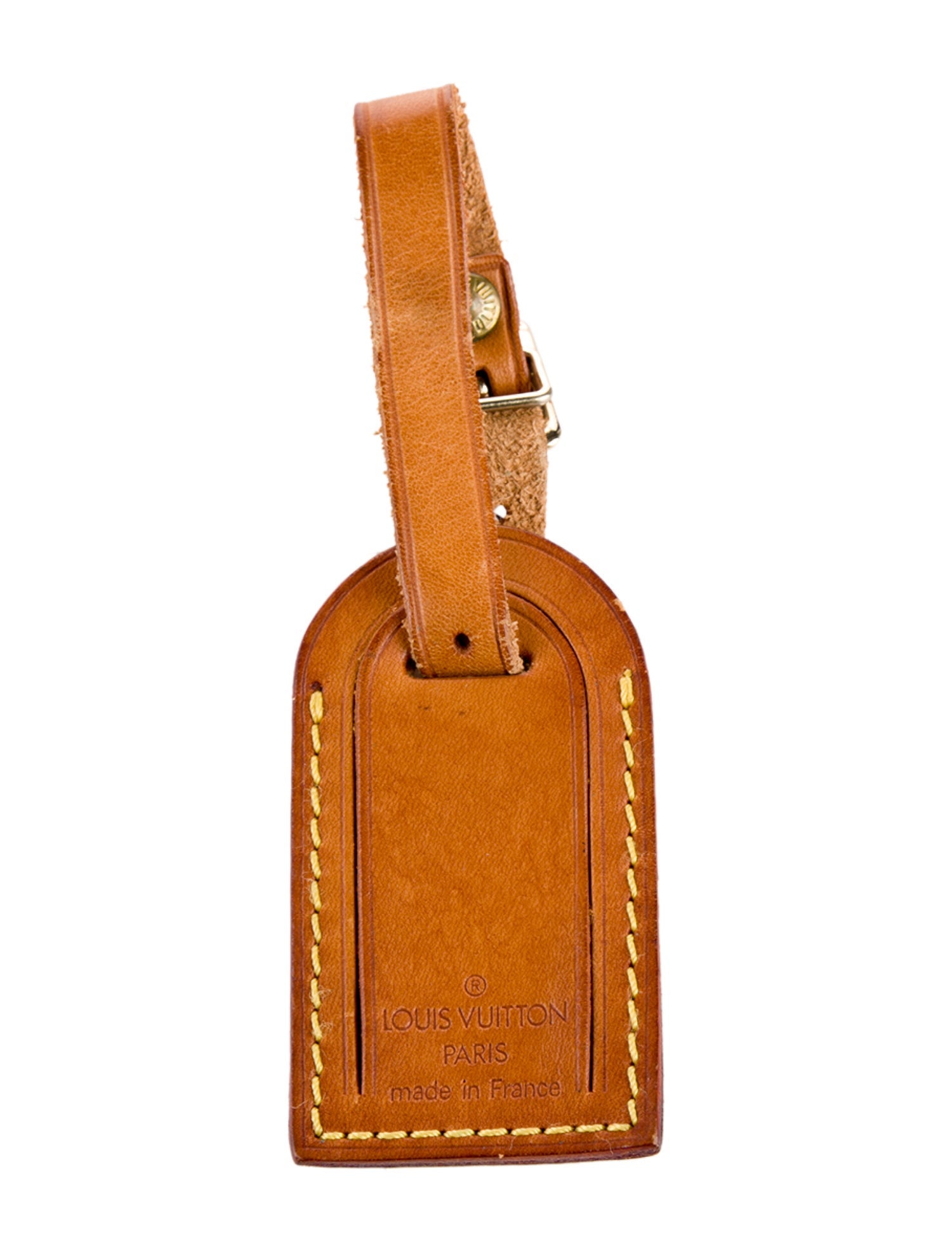 Louis Vuitton Mini Vachetta Luggage Tag