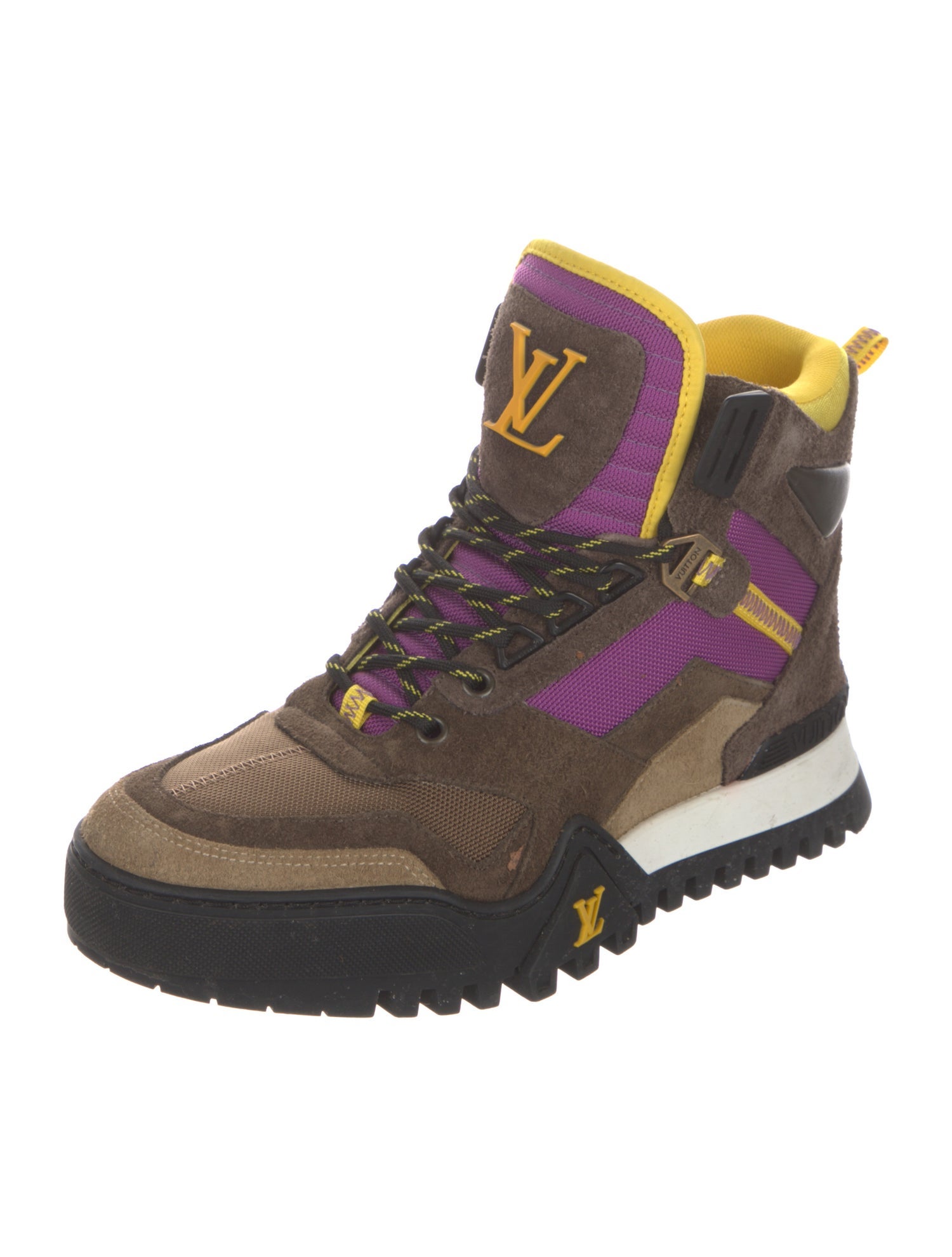 Louis Vuitton Suede Hiking Boots
