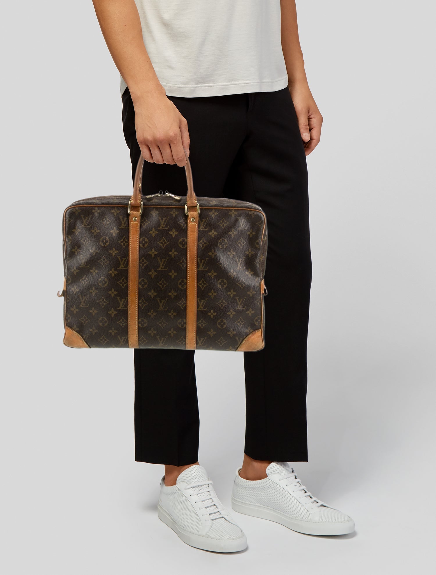 Louis Vuitton LV Monogram Porte-Documents Vintage