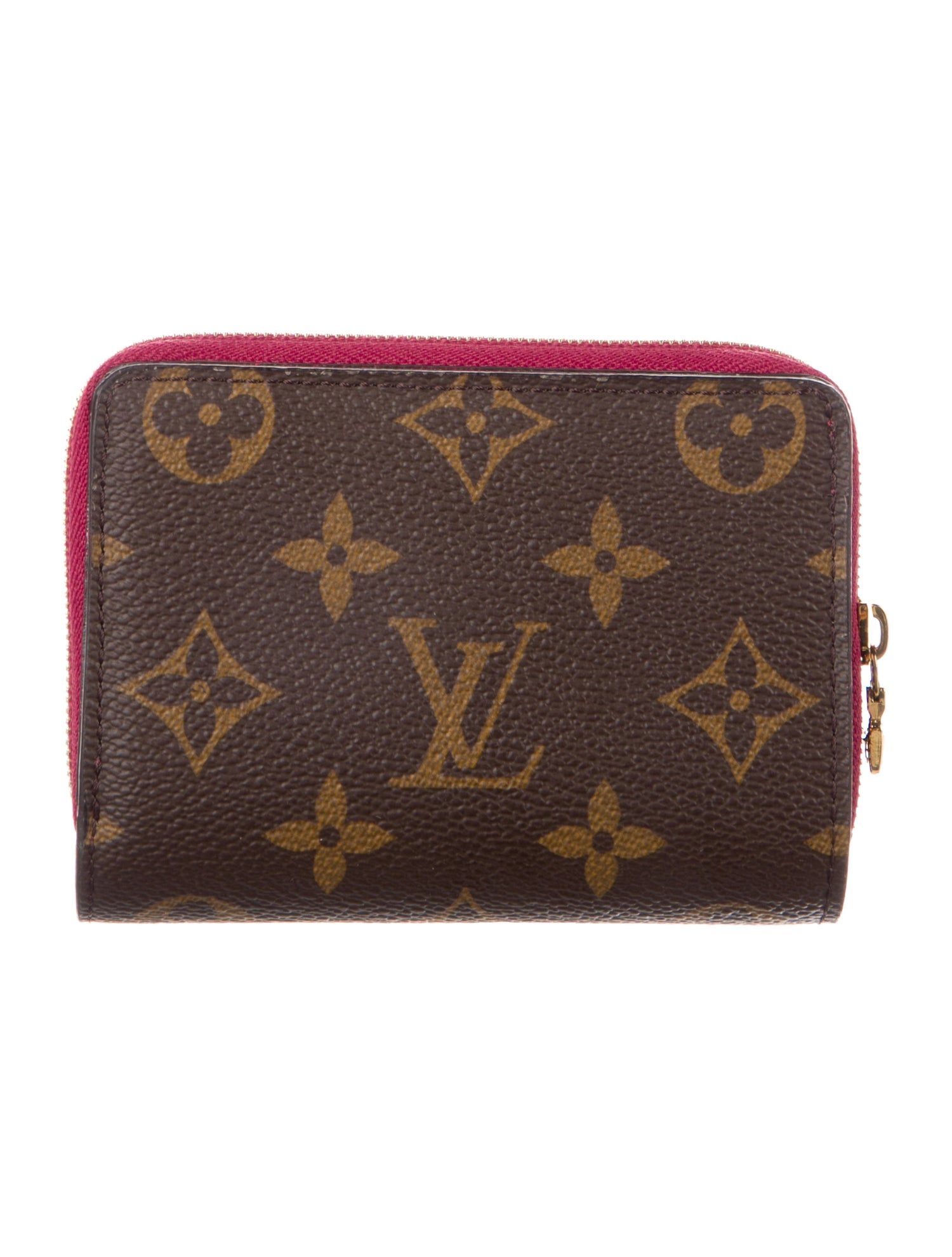Louis Vuitton LV Monogram Coated Canvas Zippy Coin Purse