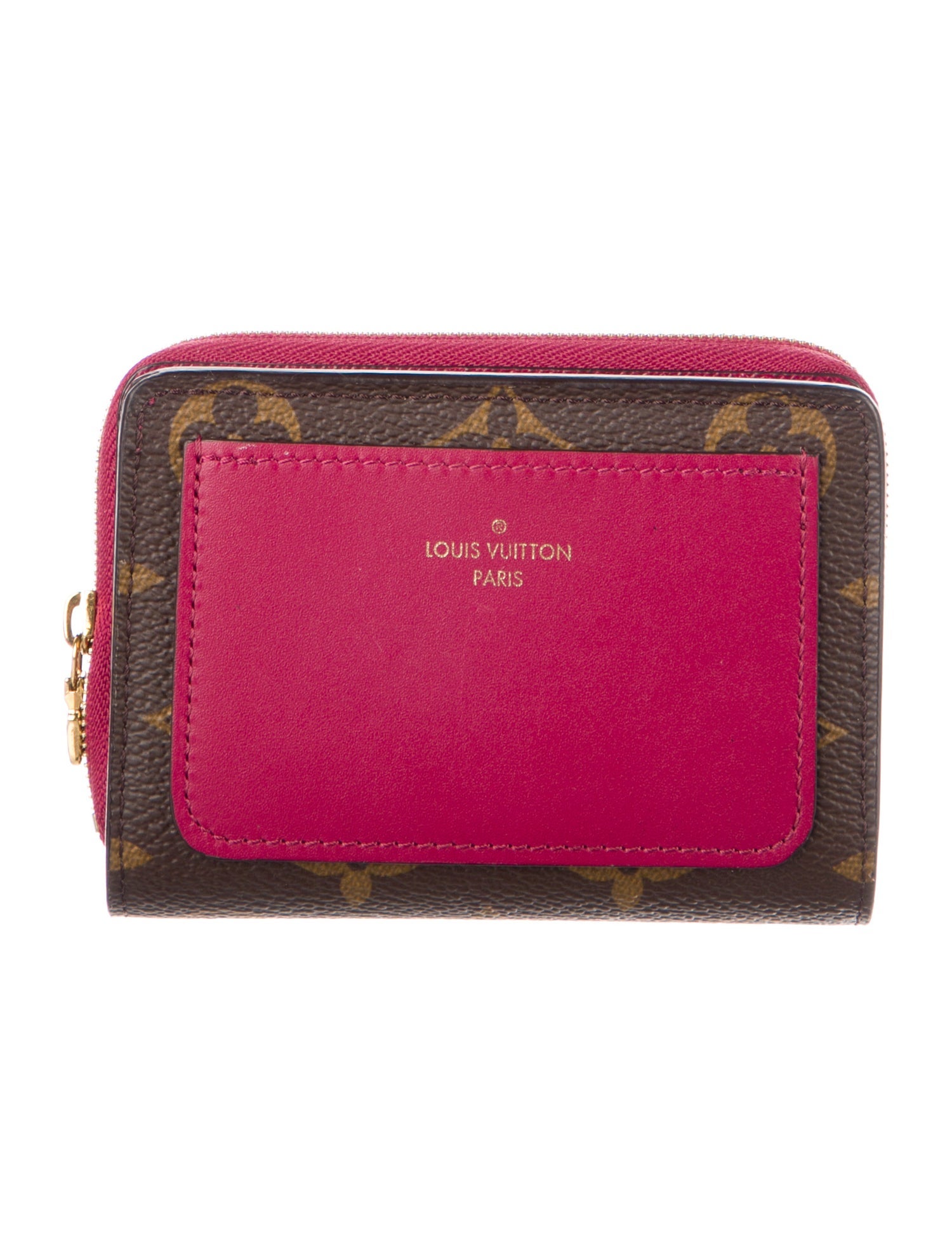 Louis Vuitton LV Monogram Coated Canvas Zippy Coin Purse