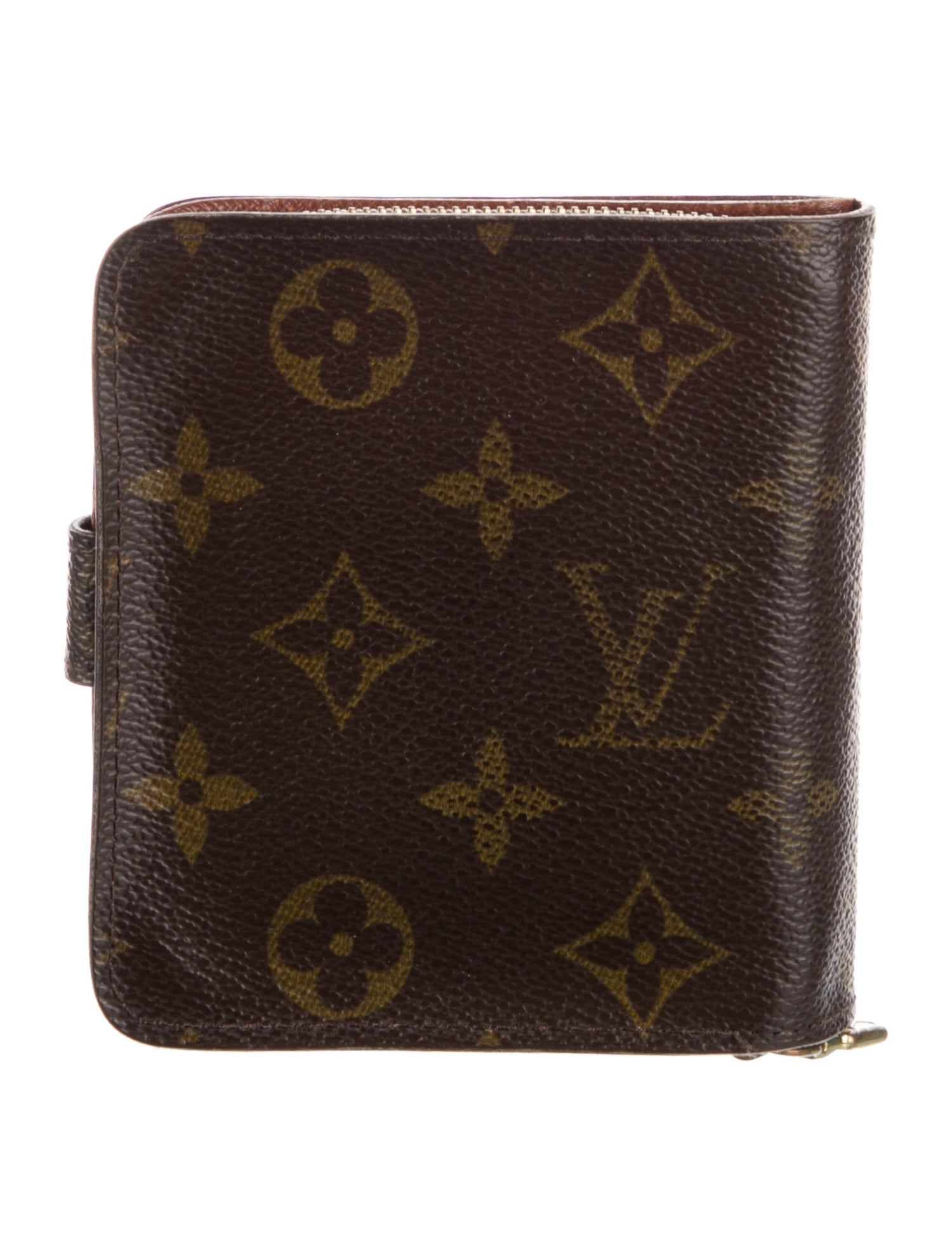 Louis Vuitton LV Monogram Coated Canvas French Purse