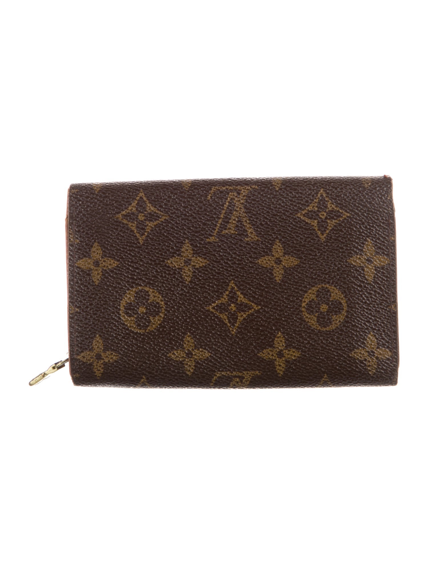 Louis Vuitton LV Monogram Coated Canvas Trésor Wallet