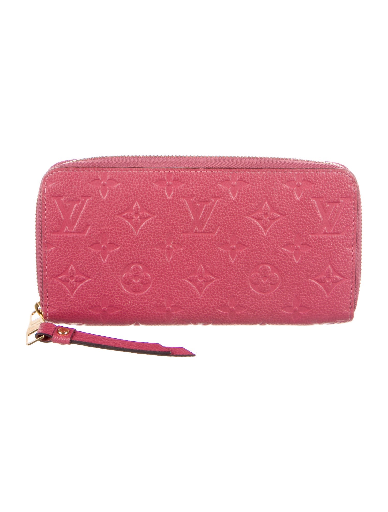 Louis Vuitton Monogram Pattern Empreinte Leather Zippy Wallet