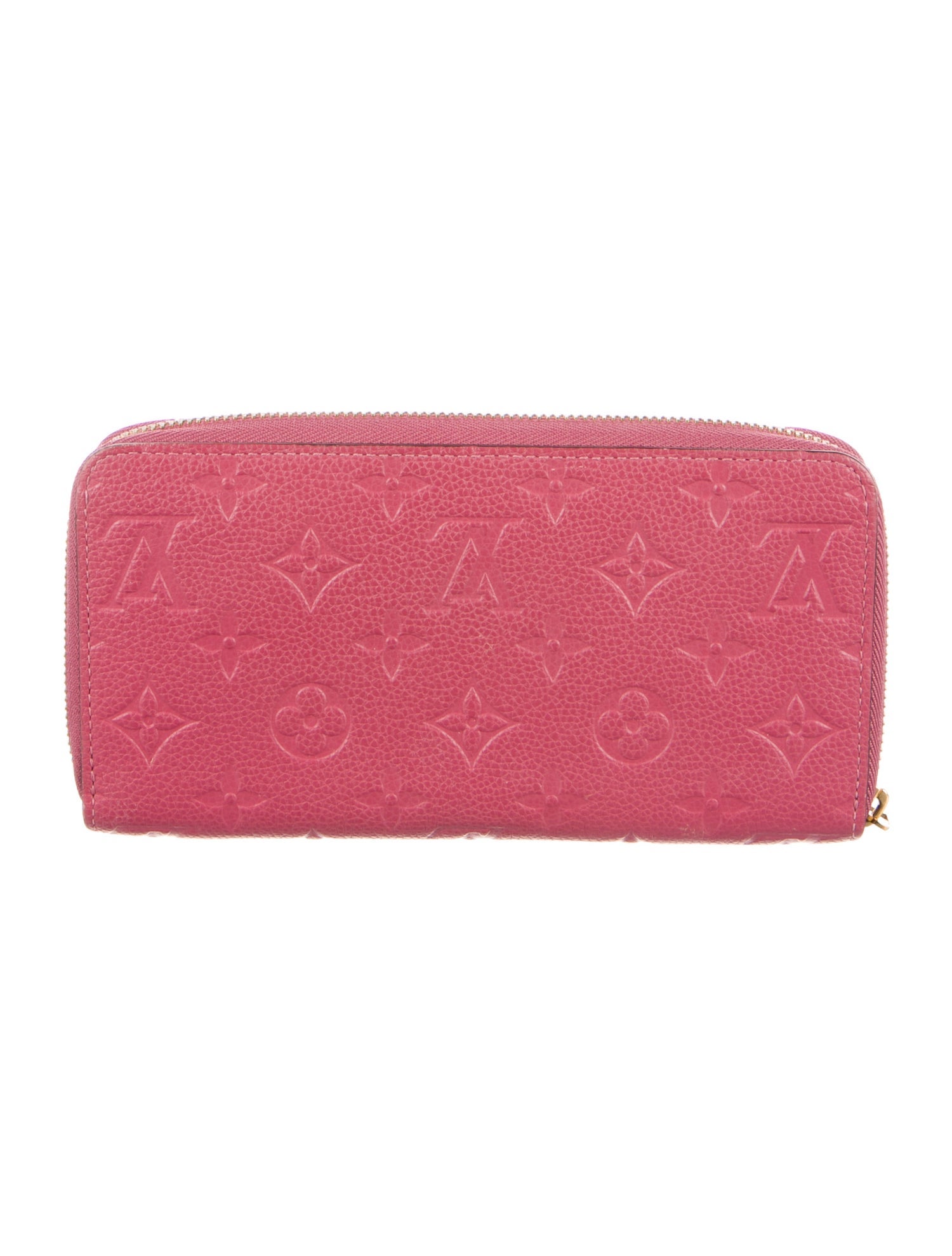 Louis Vuitton Monogram Pattern Empreinte Leather Zippy Wallet