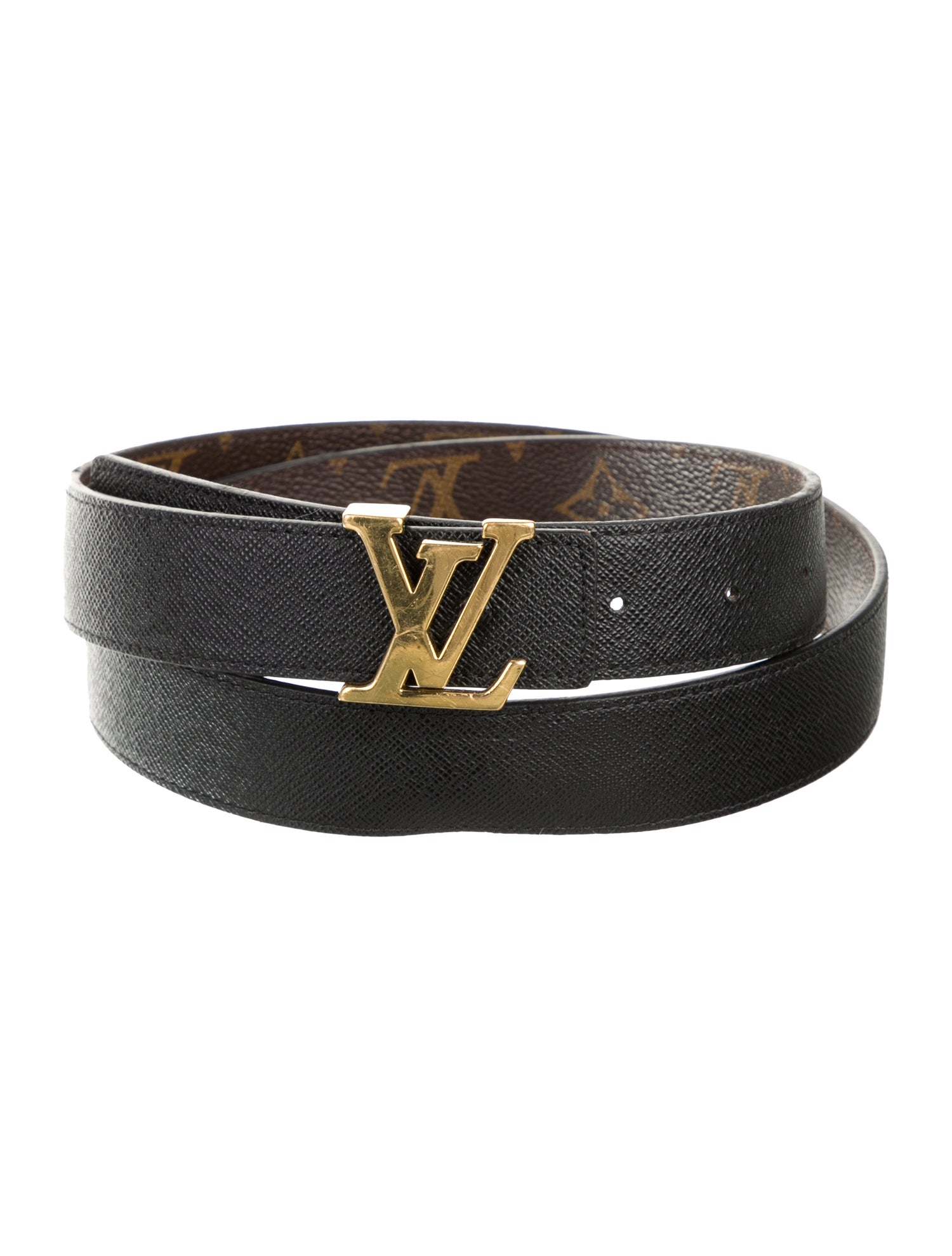 Louis Vuitton LV Monogram Coated Canvas Belt Kit