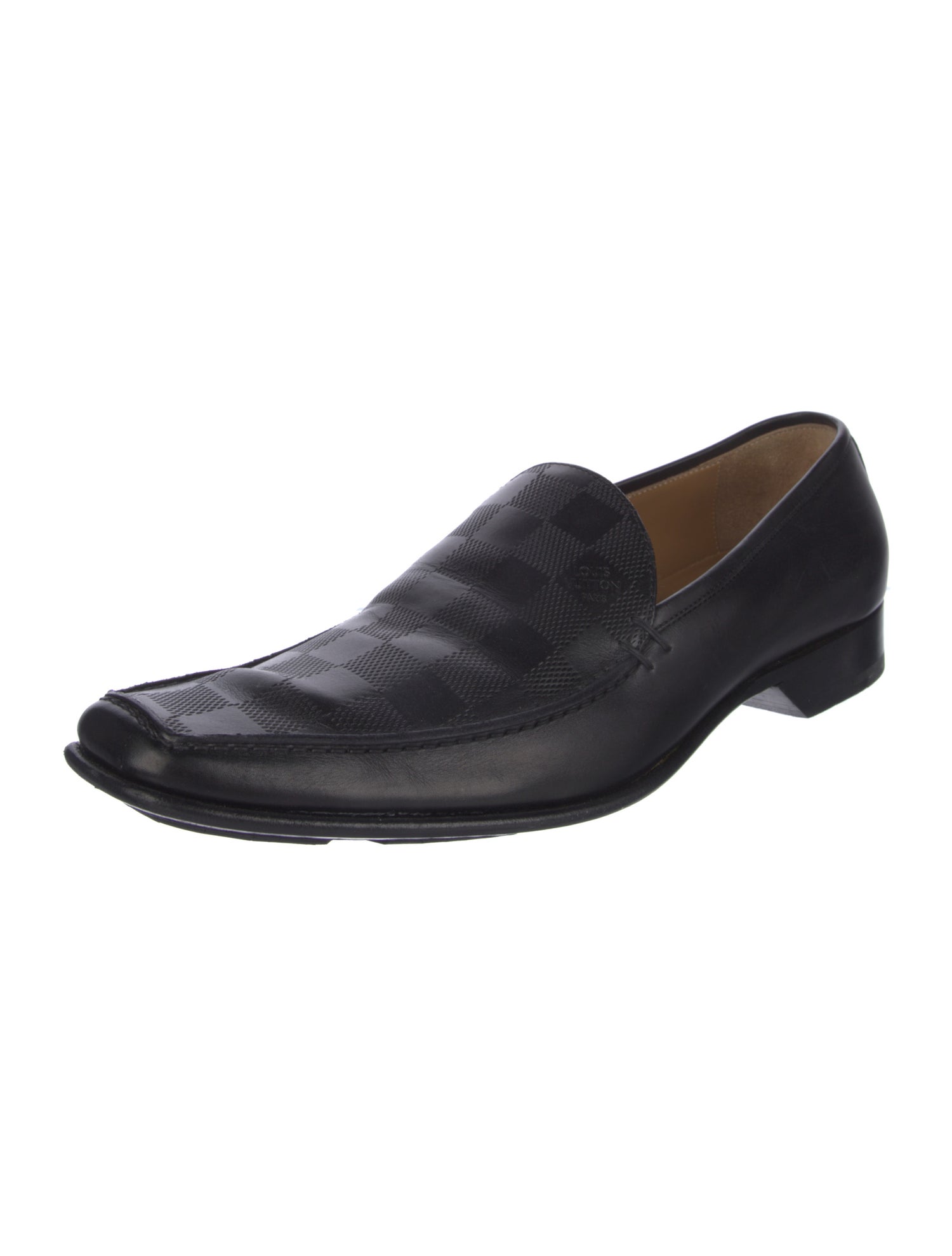 Louis Vuitton Leather Dress Loafers