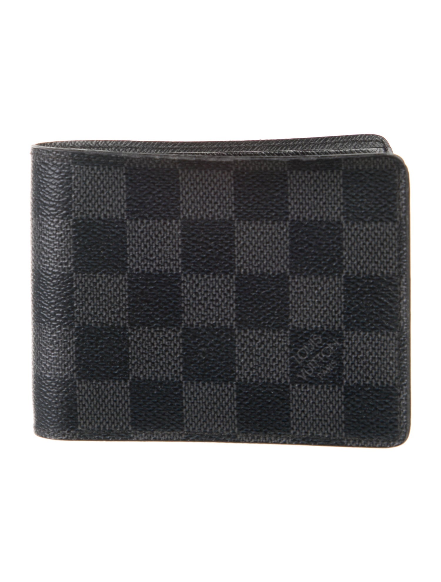 Louis Vuitton Damier Graphite Pattern Coated Canvas Marco Wallet