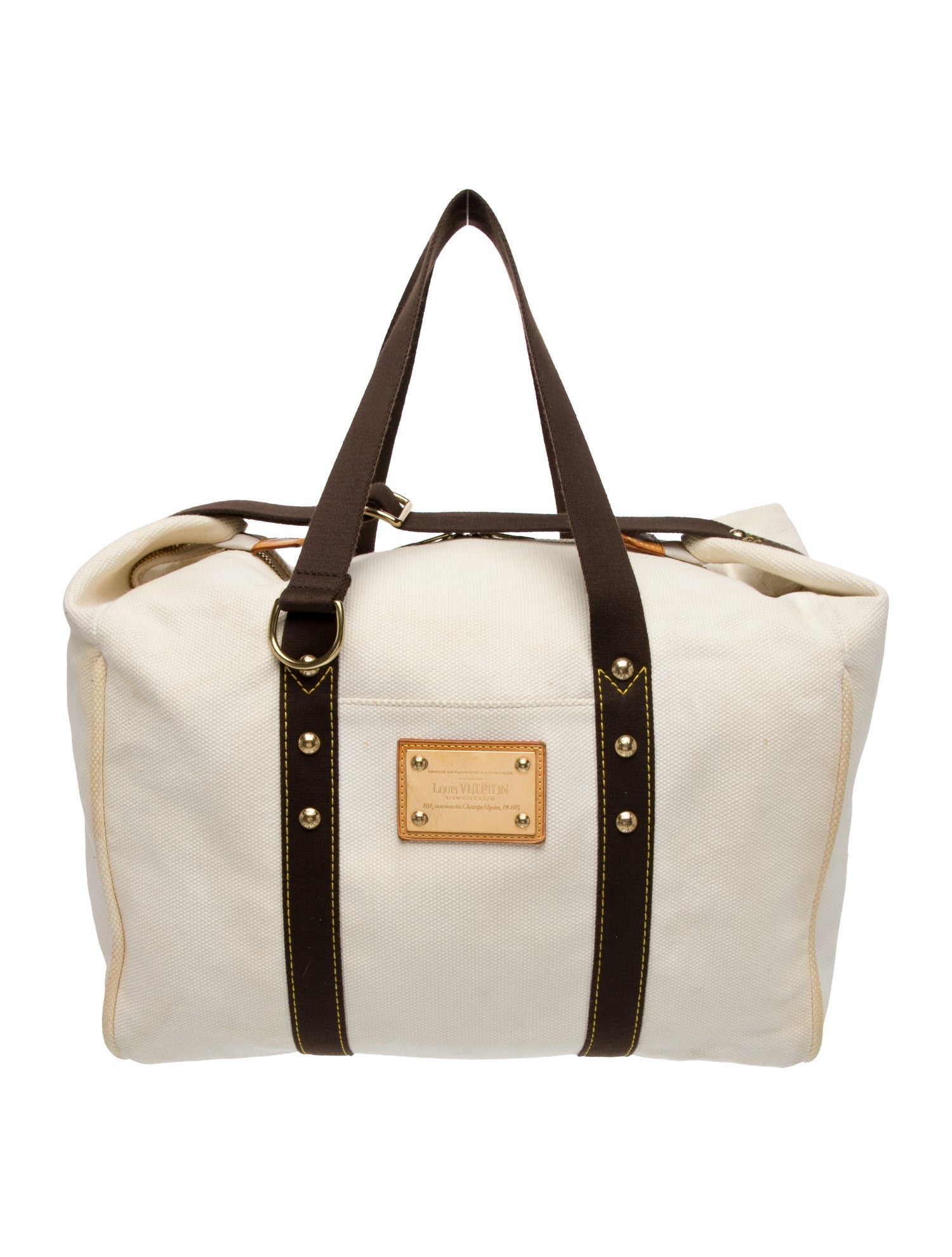 Louis Vuitton Canvas Antigua Cabas MM Vintage