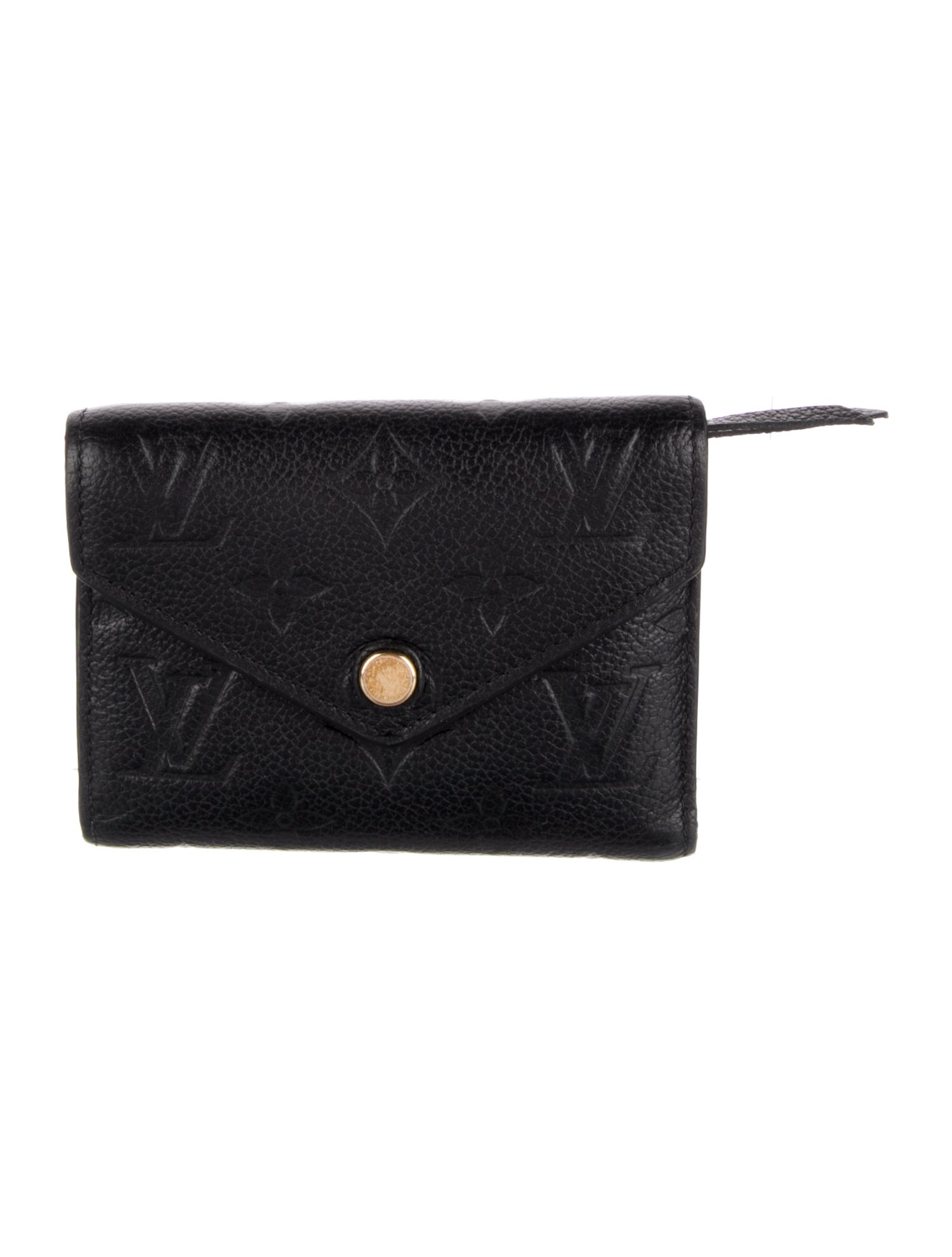 Louis Vuitton LV Monogram Empreinte Leather Victorine Wallet