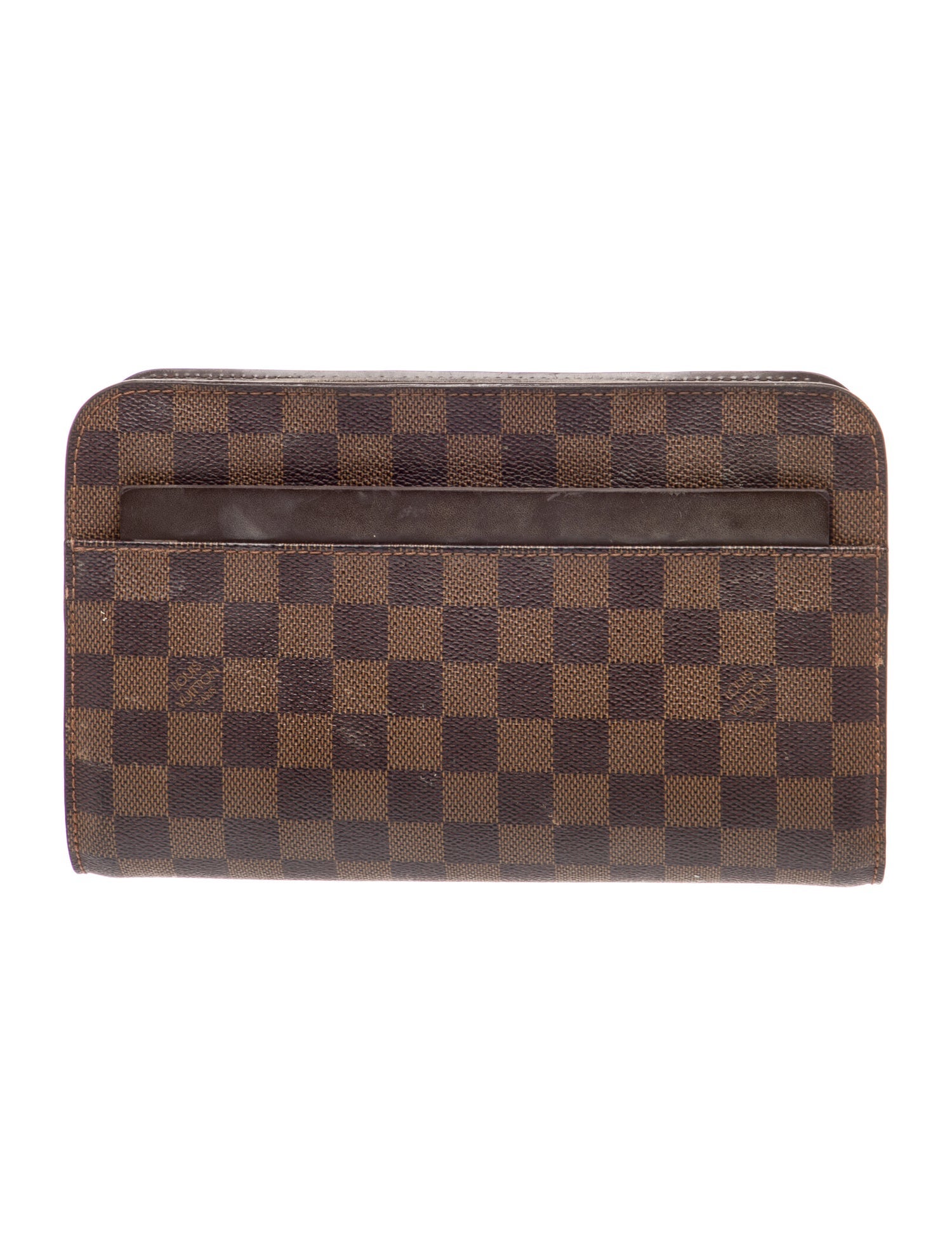 Louis Vuitton Damier Ebene Pochette Saint Louis