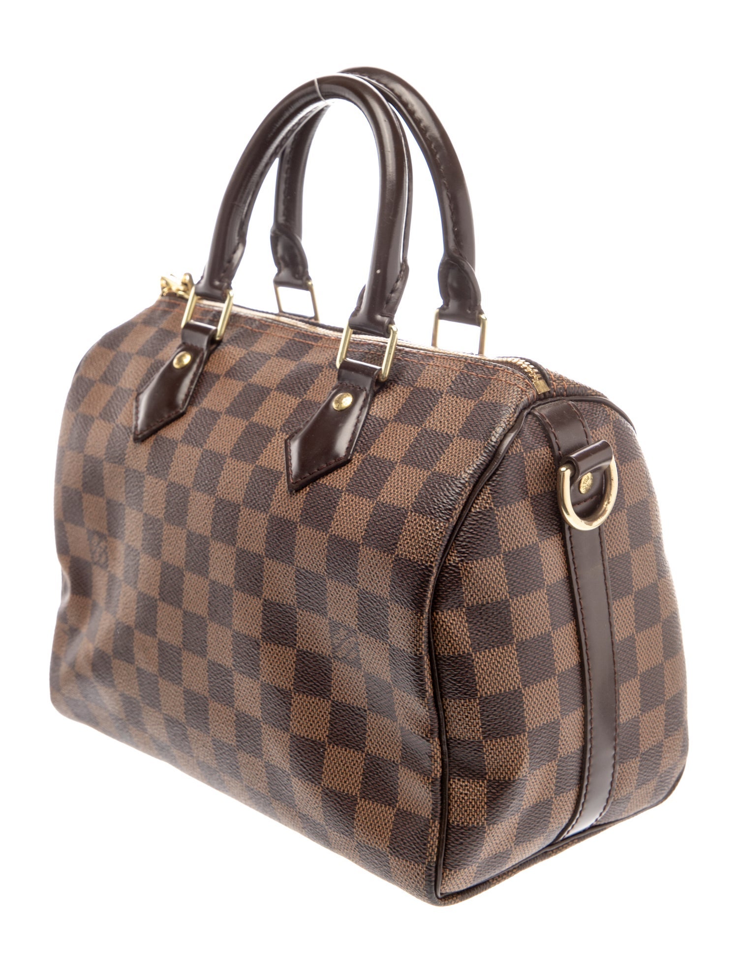Louis Vuitton Damier Ebene Speedy Bandouliere Small