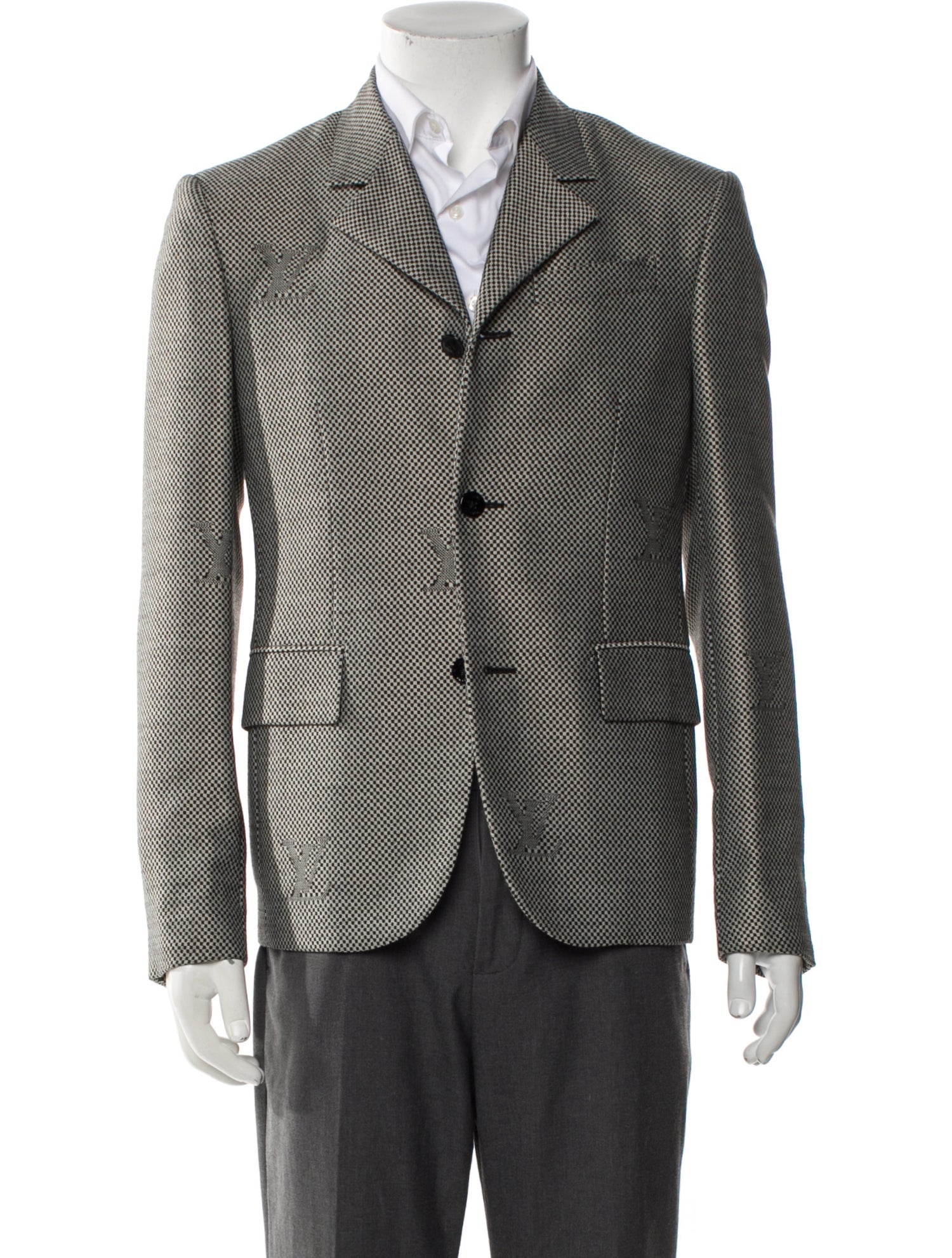 Louis Vuitton 2020 Signature Logo Blazer