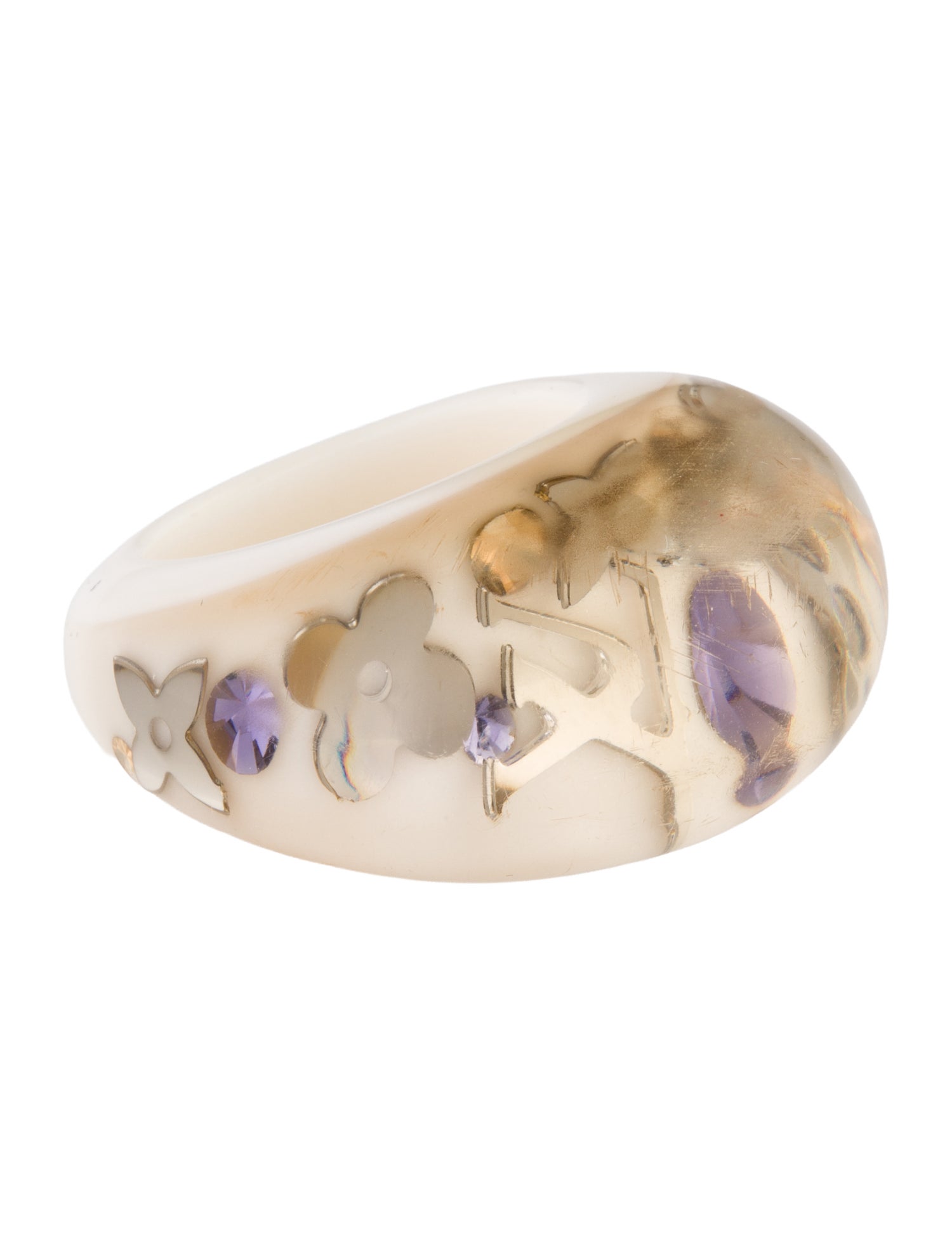 Louis Vuitton Resin Inclusion Ring