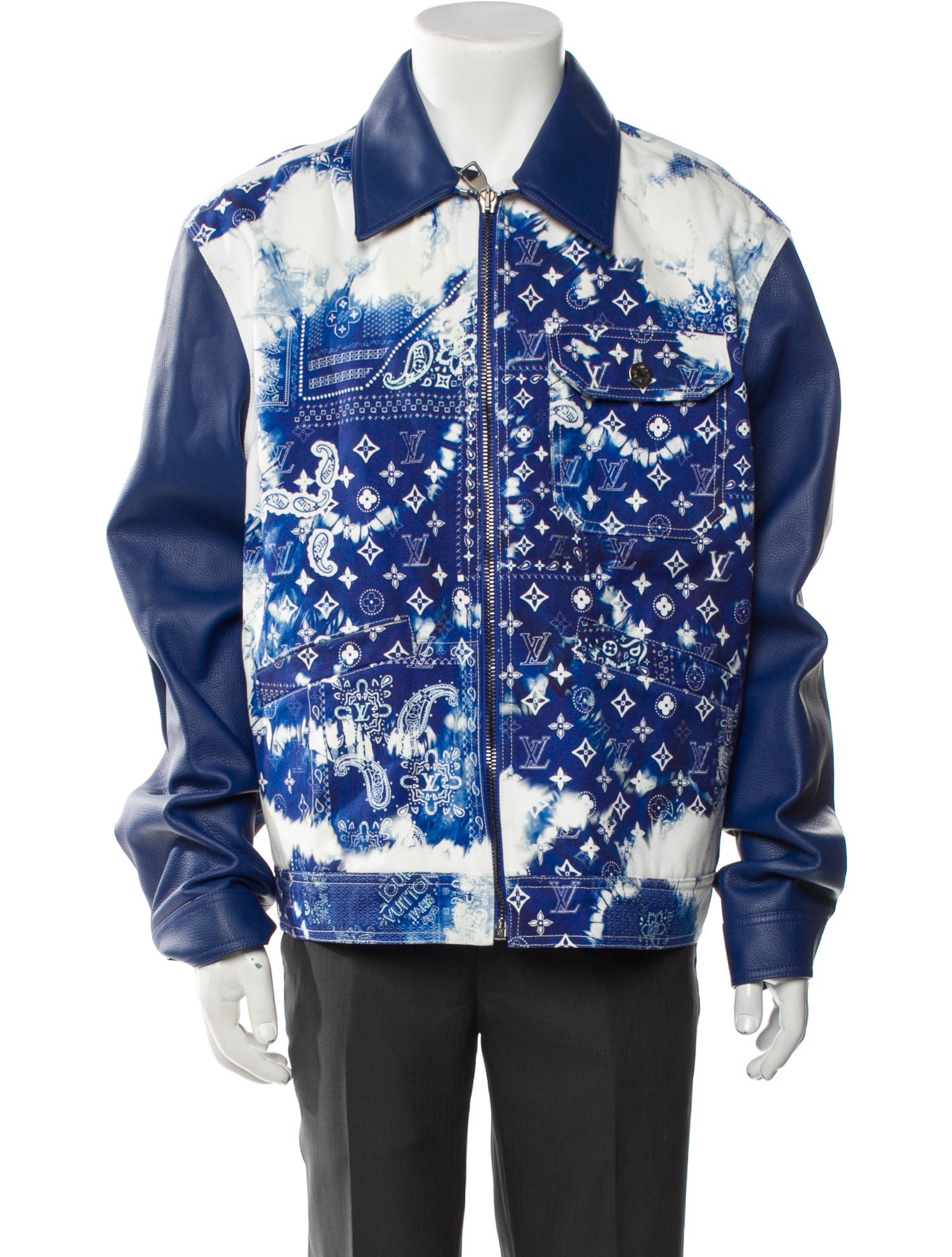 Louis Vuitton 2022 Paisley Print Denim Jacket w/ Tags