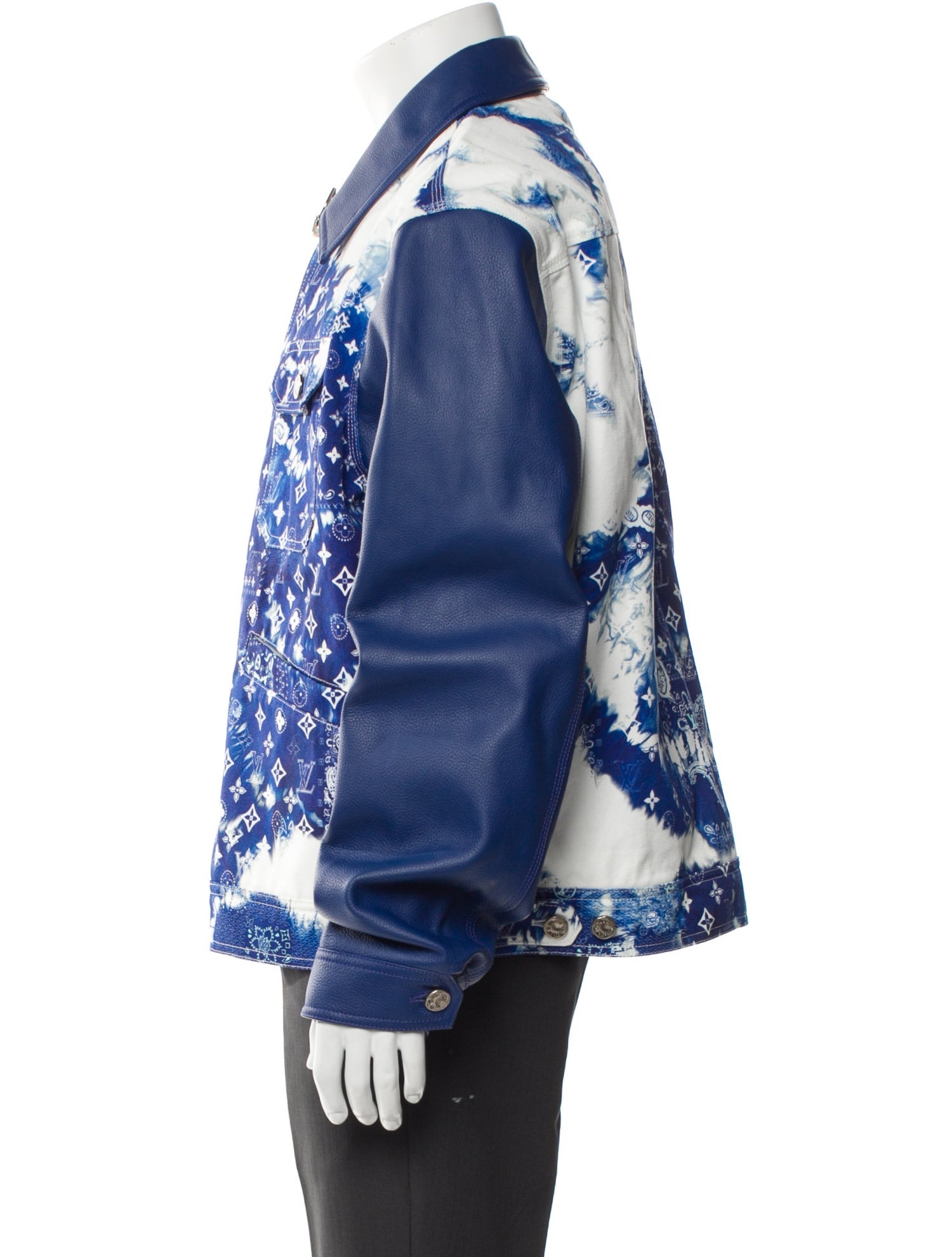 Louis Vuitton 2022 Paisley Print Denim Jacket w/ Tags