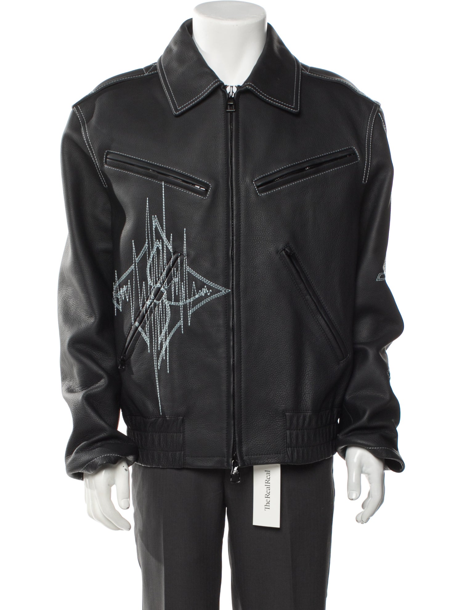 Louis Vuitton 2023 Leather Moto Jacket