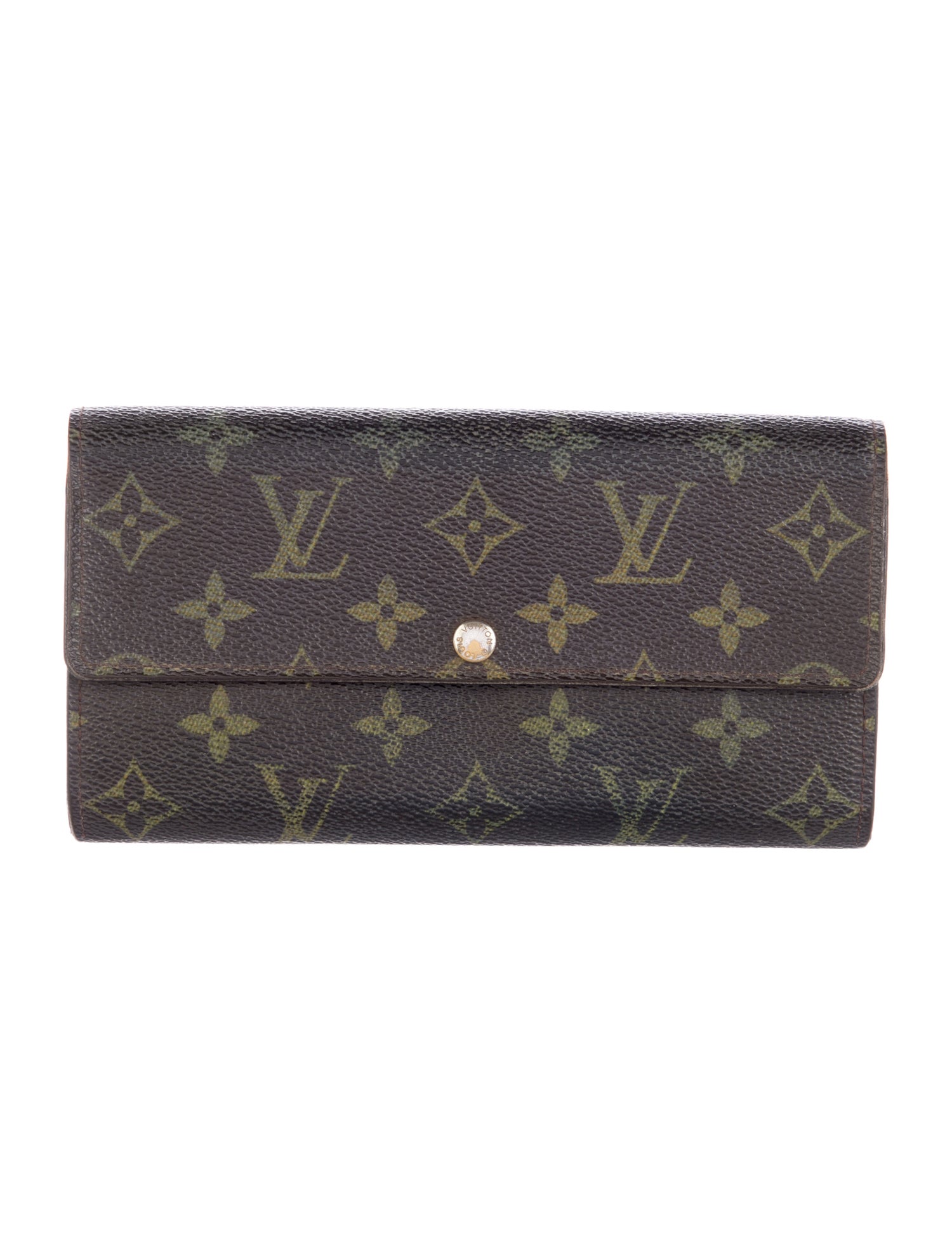 Louis Vuitton 2008 LV Monogram Sarah Wallet