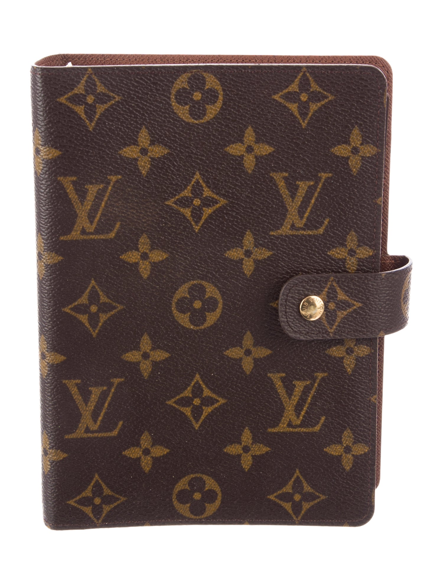 Louis Vuitton Monogram Medium Ring Agenda Cover