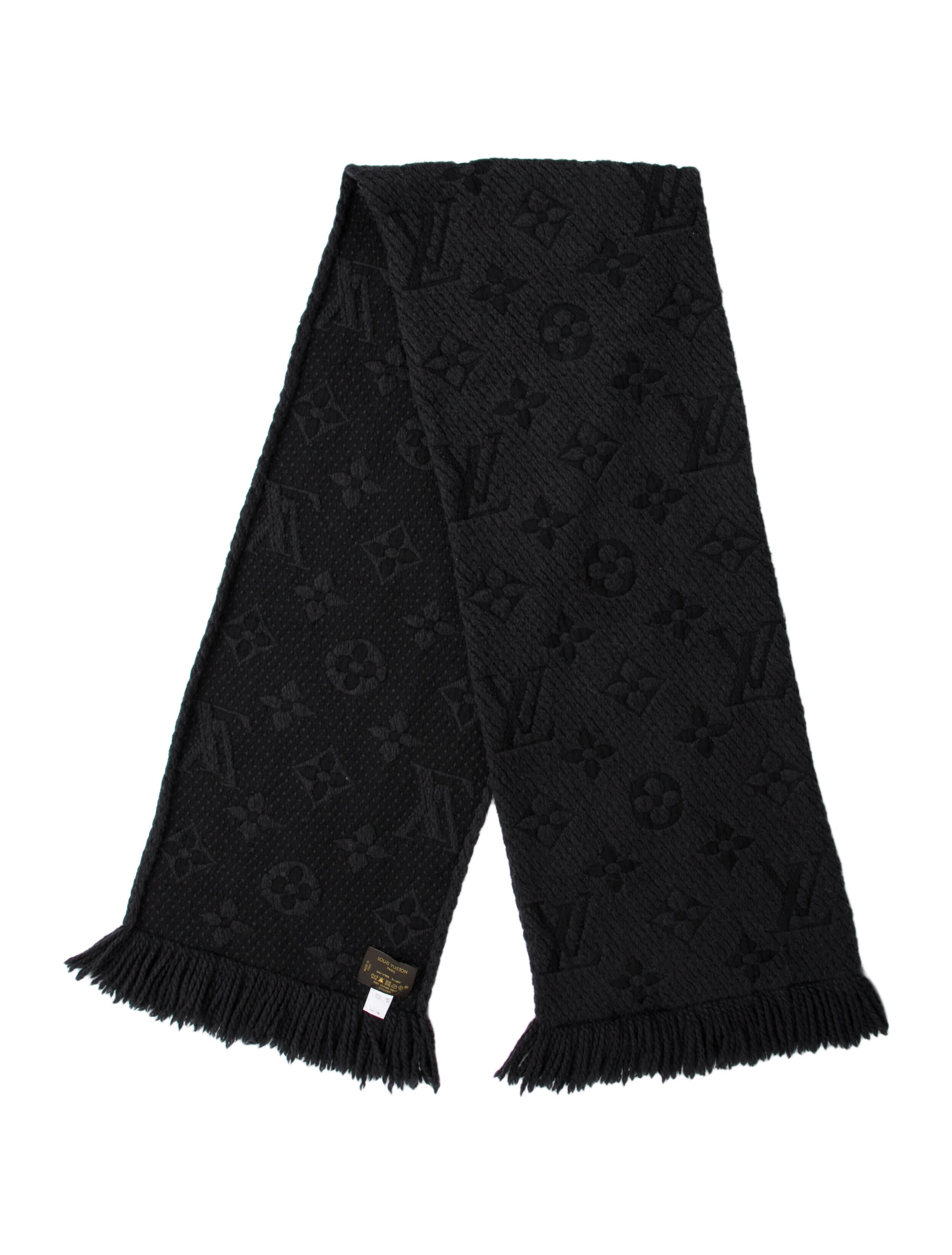 Louis Vuitton Logomania Wool Scarf