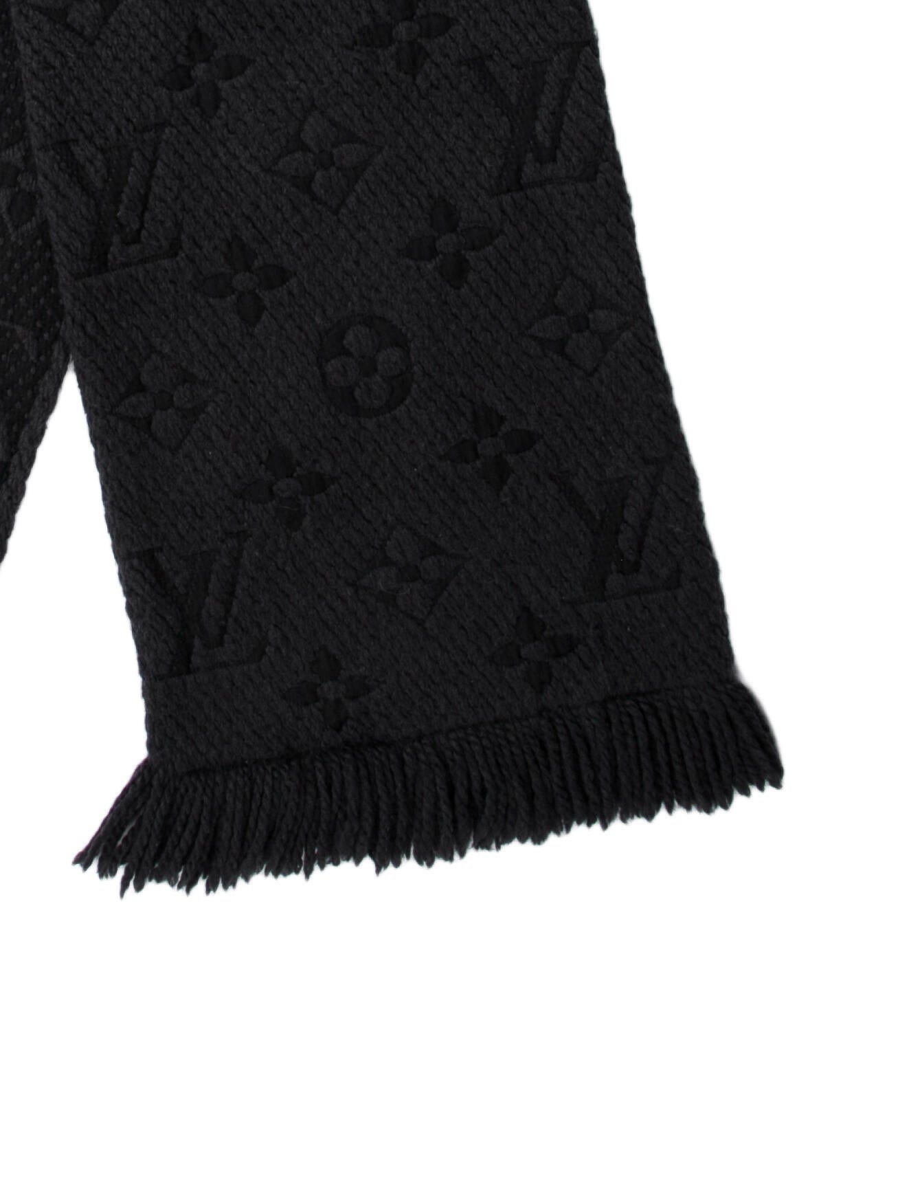 Louis Vuitton Logomania Wool Scarf