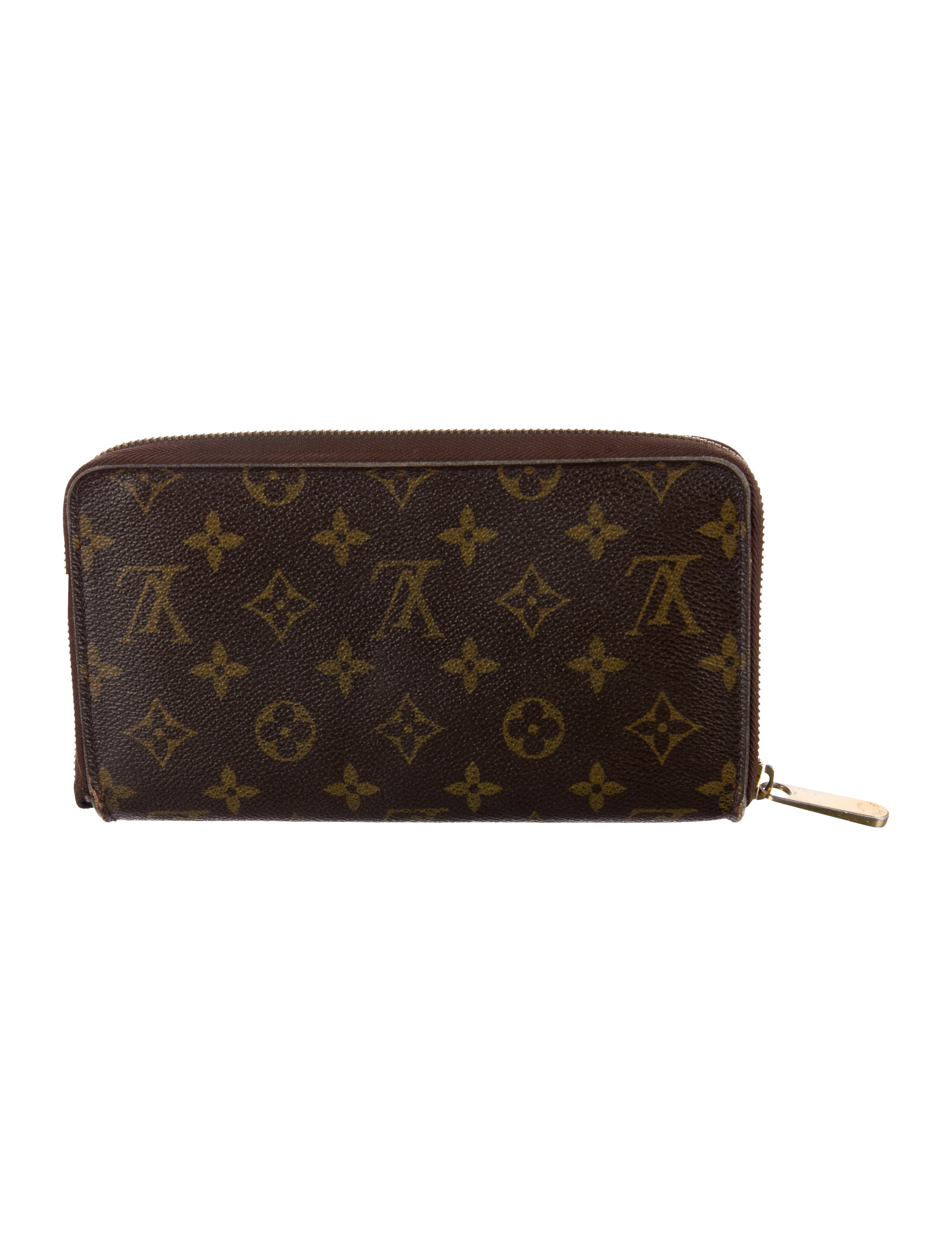 Louis Vuitton LV Monogram Coated Canvas Zippy Wallet