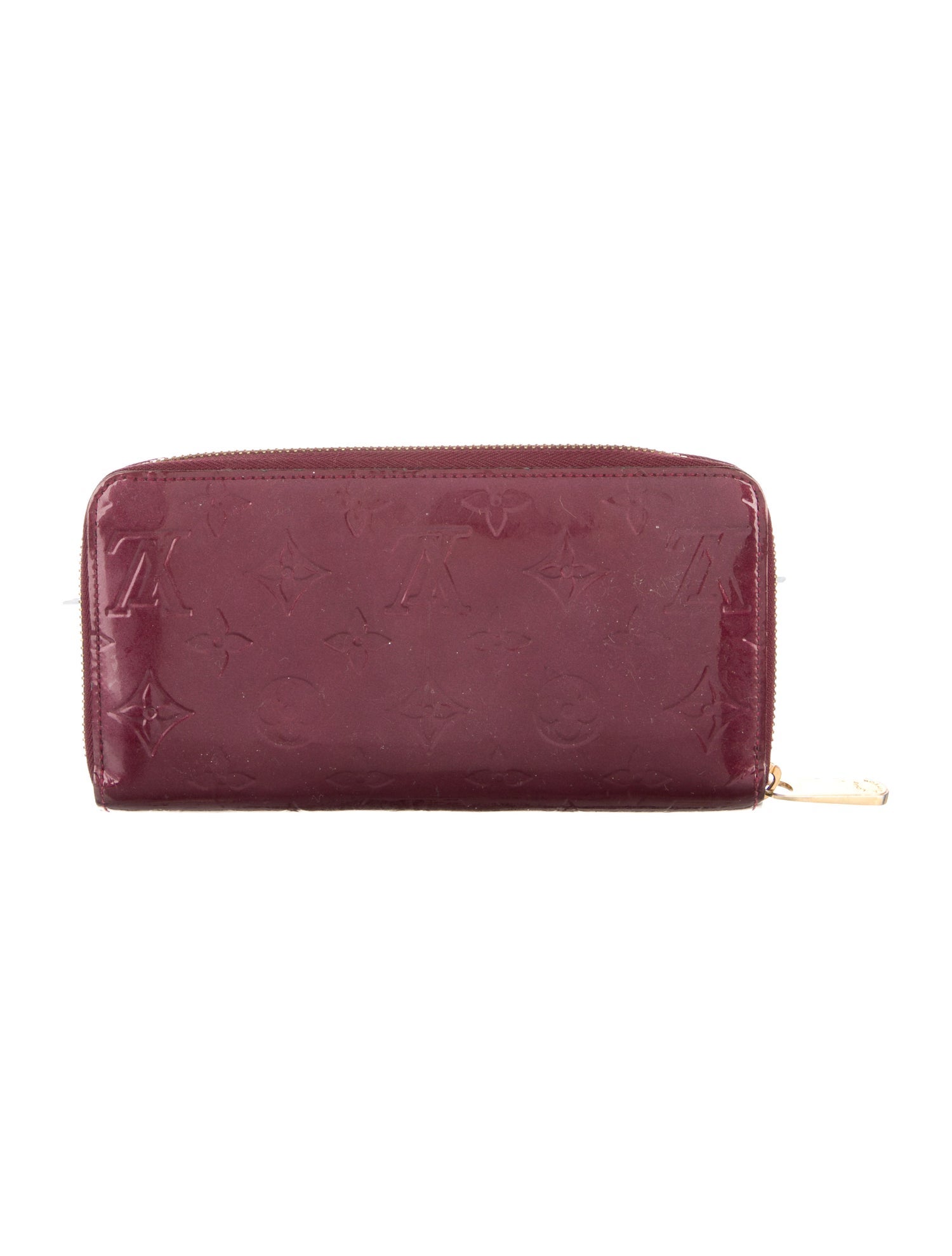 Louis Vuitton Vernis Patent Leather Zippy Wallet