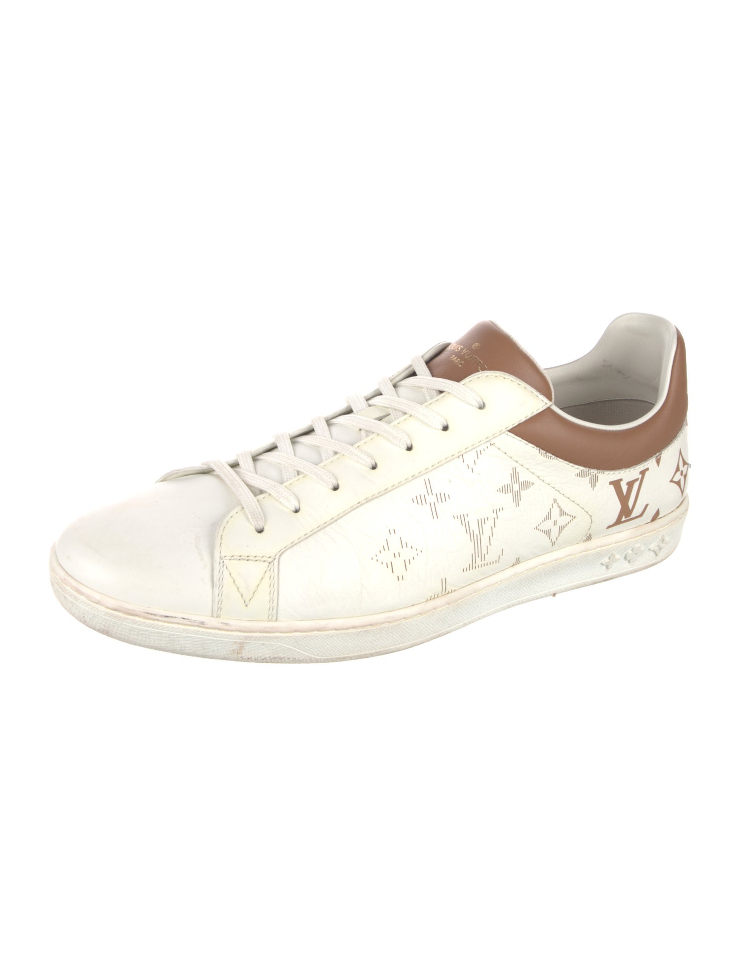 Louis Vuitton LV Monogram Leather Athletic Sneakers