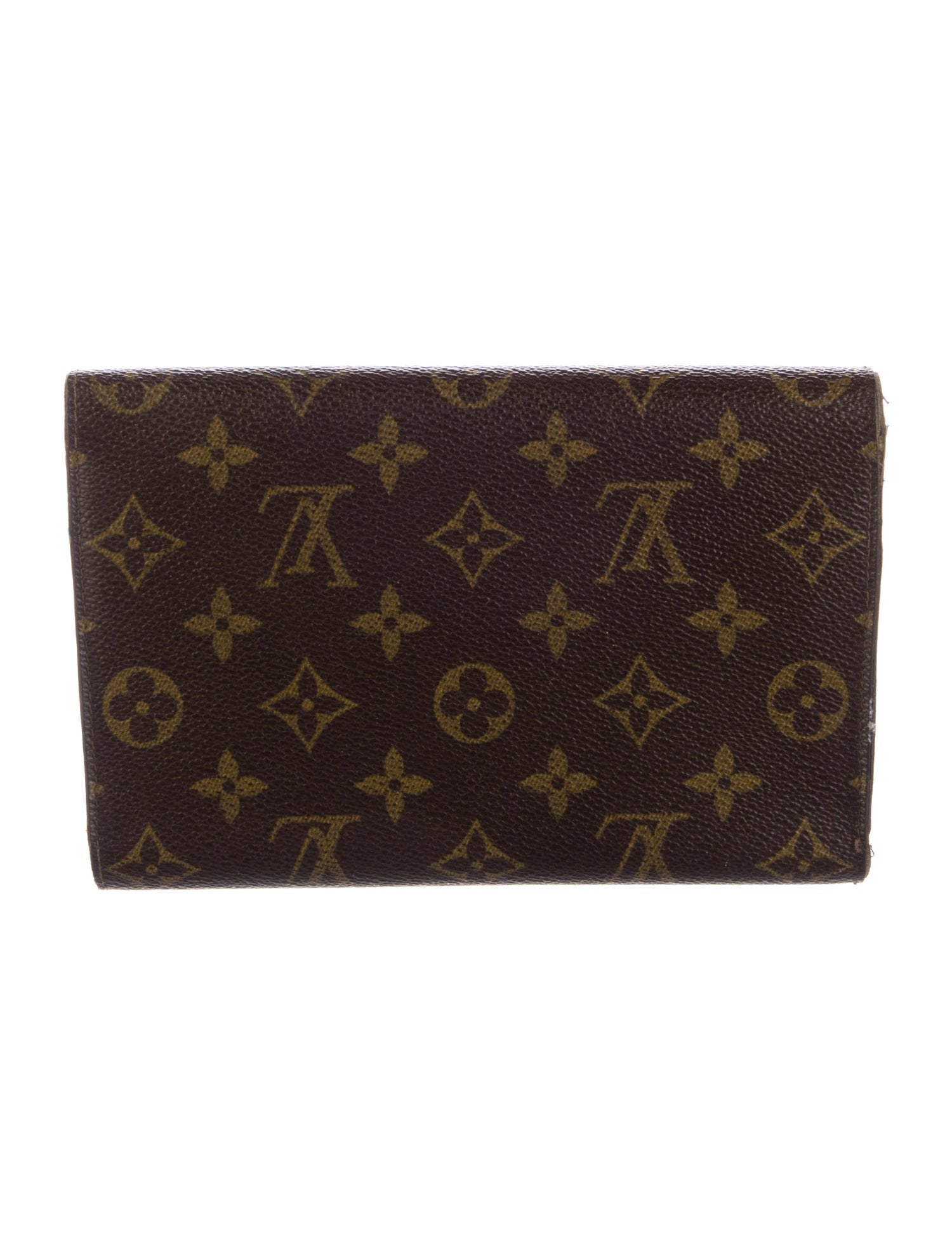 Louis Vuitton Monogram Pattern Coated Canvas Wallet