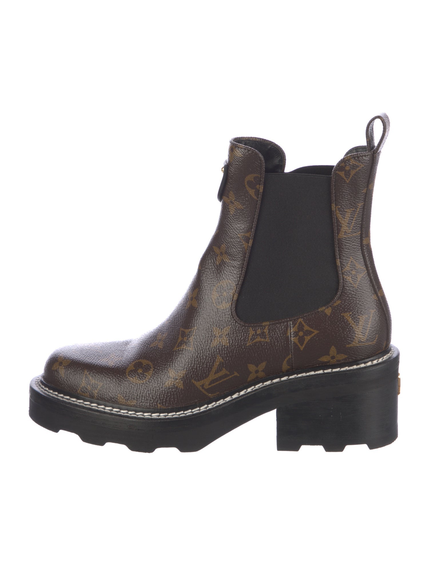 Louis Vuitton LV Monogram Chelsea Boots