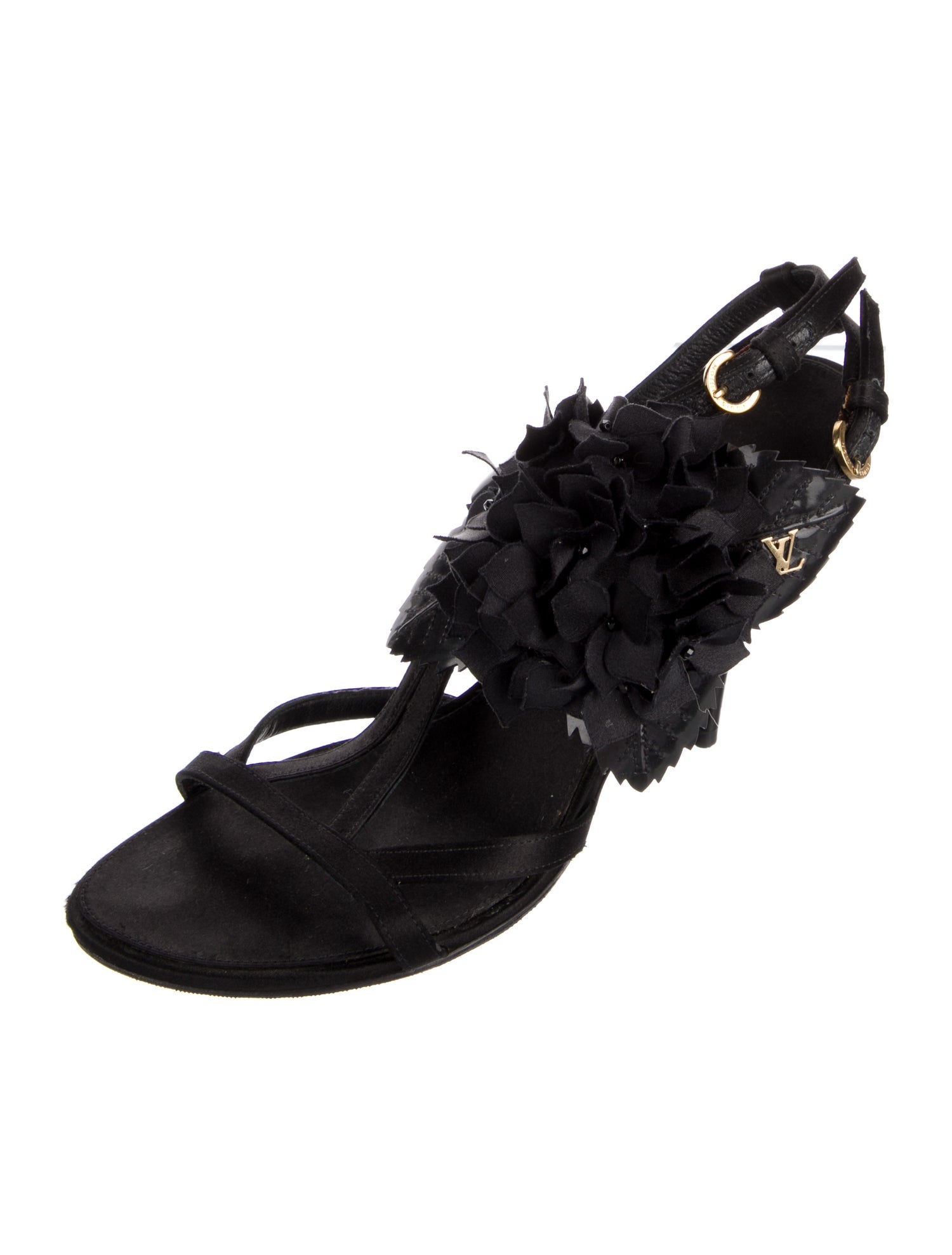 Louis Vuitton Leather Gladiator Sandals