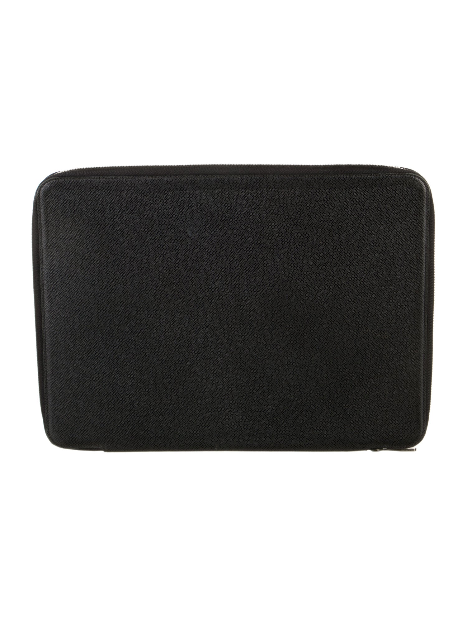 Louis Vuitton Solid Leather Laptop Case