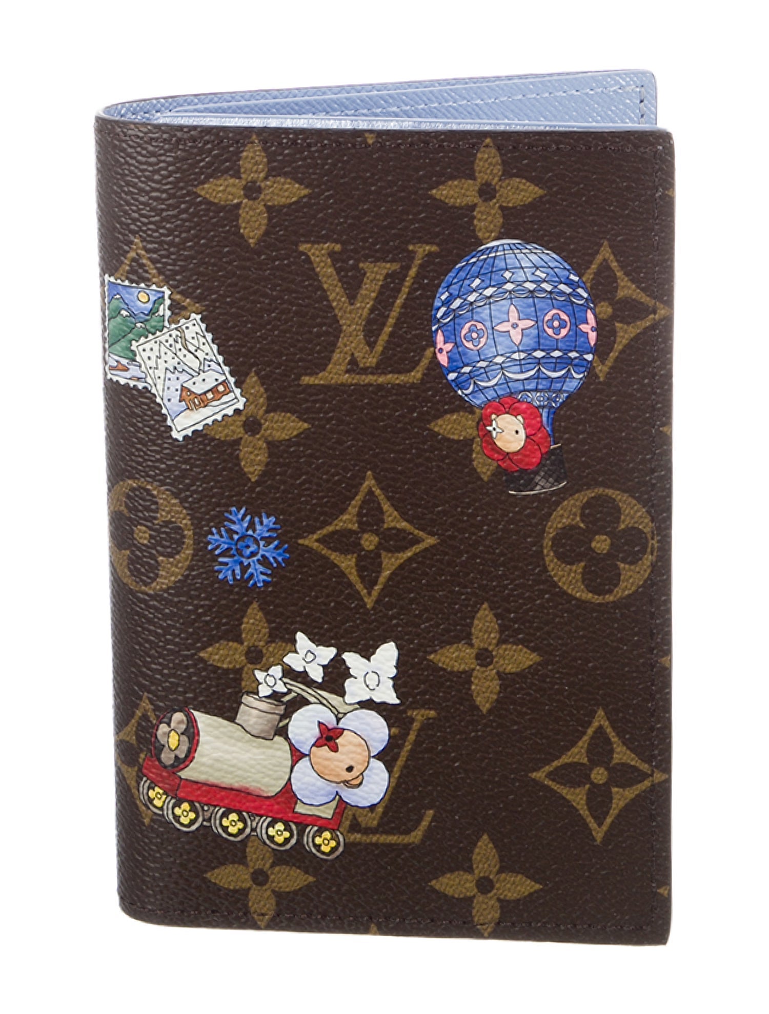 Louis Vuitton Monogram Limited Edition Vivienne Xmas Passport Cover