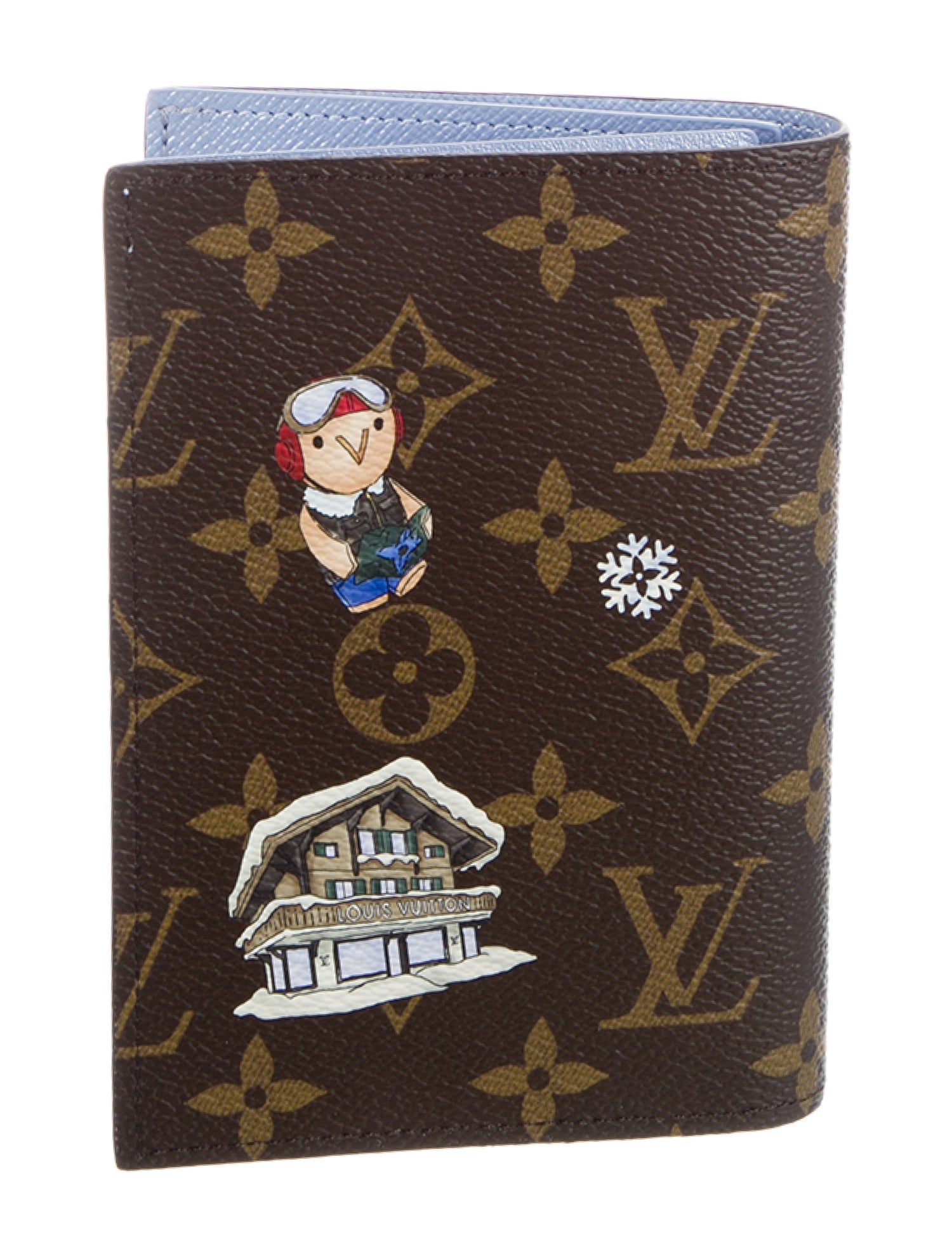Louis Vuitton Monogram Limited Edition Vivienne Xmas Passport Cover