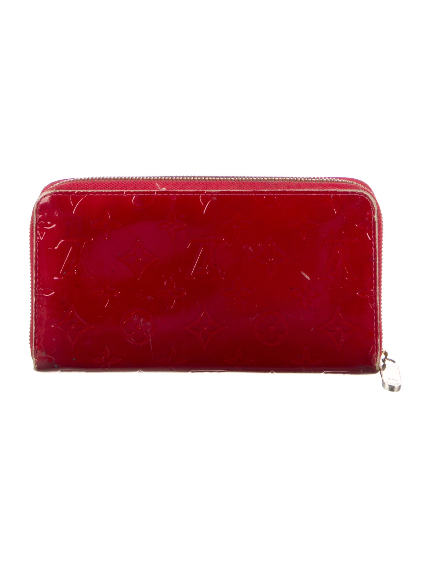 Louis Vuitton Monogram Vernis Vernis Patent Leather Zippy Organizer Wallet