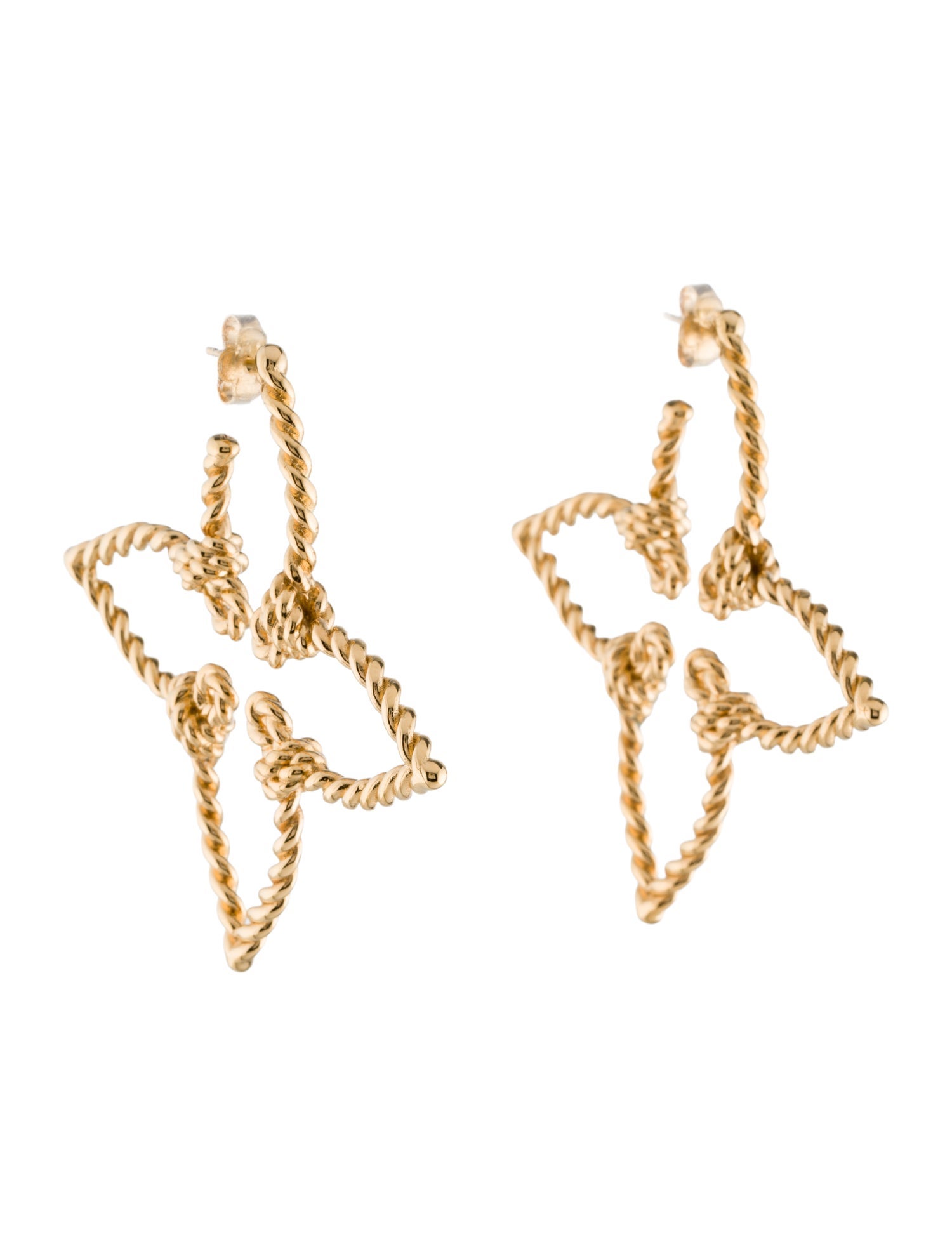 Louis Vuitton Nautical Hoop Earrings