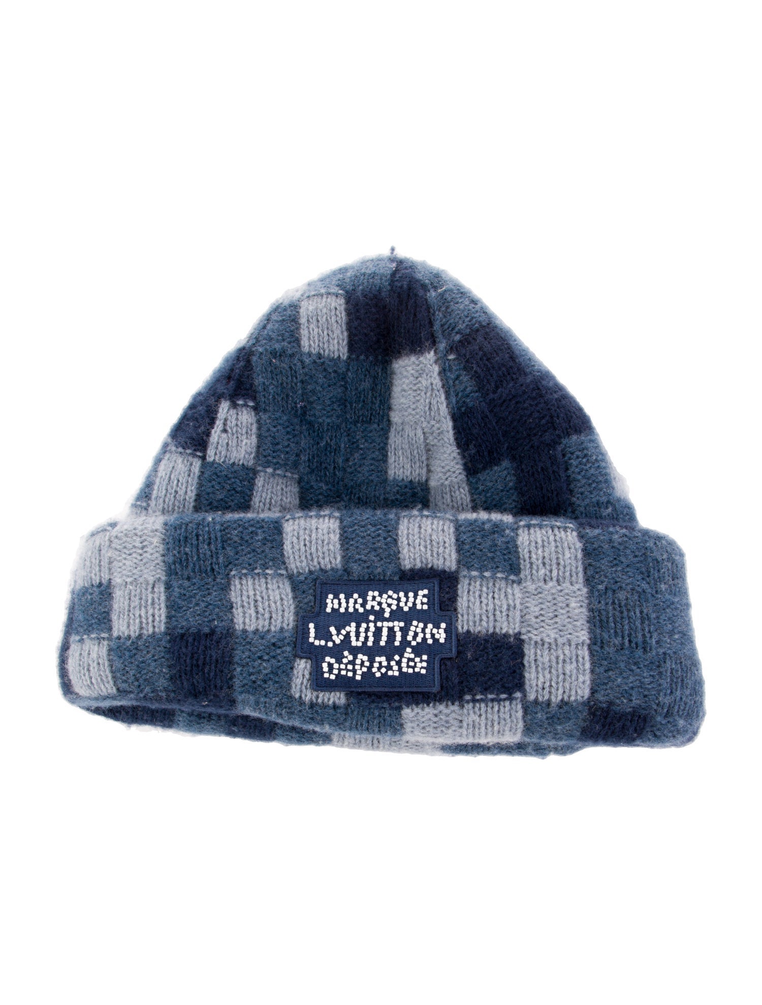Louis Vuitton Runway Denim Beanie