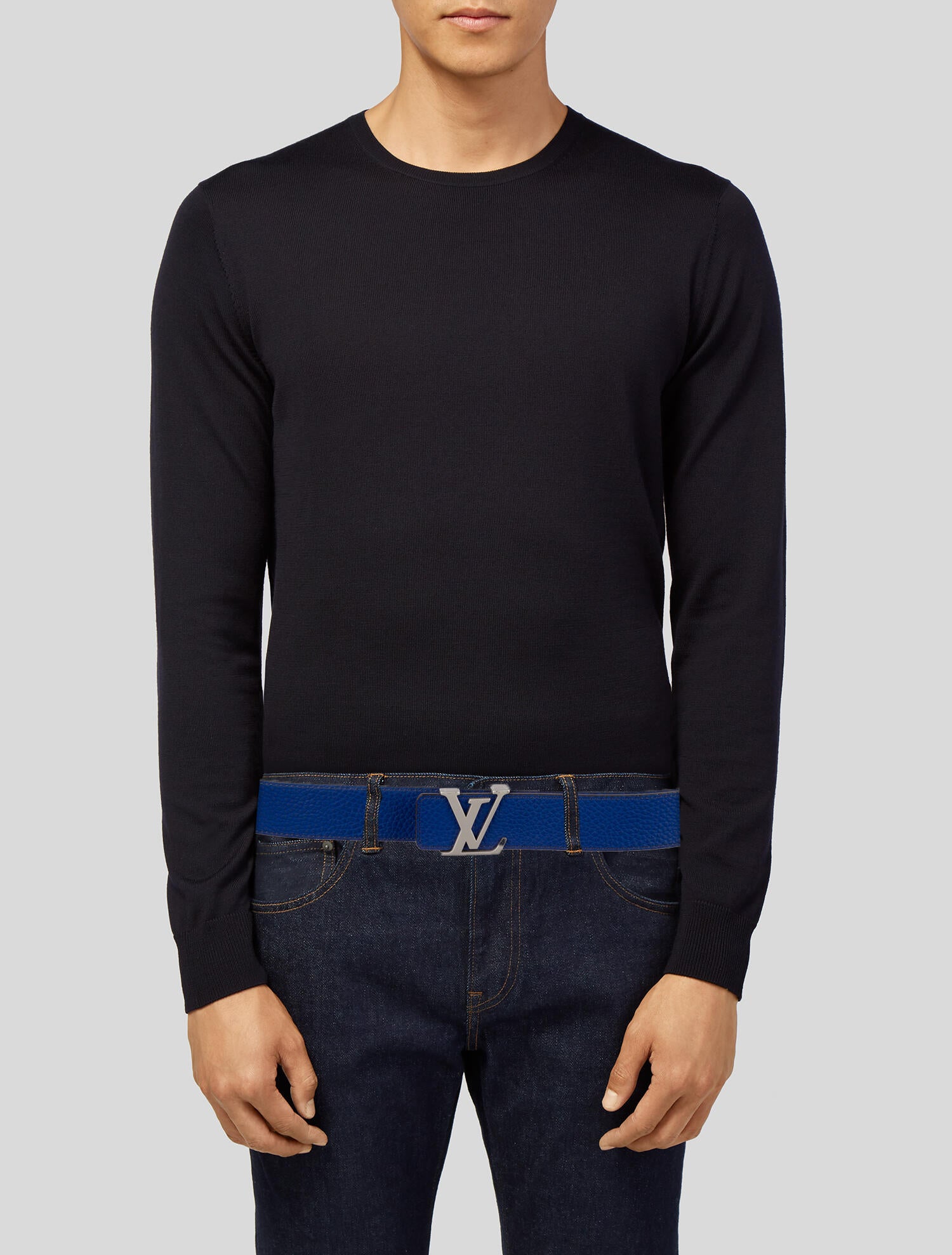 Louis Vuitton 2015 LV Initiales 40mm Waist Belt