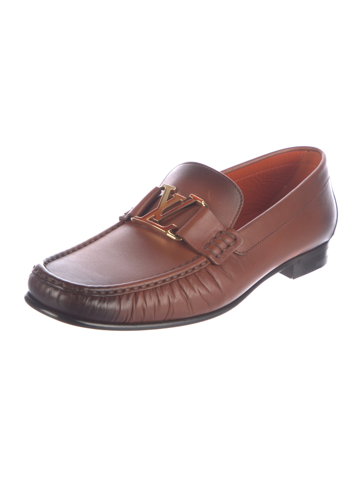 Louis Vuitton Leather Loafers