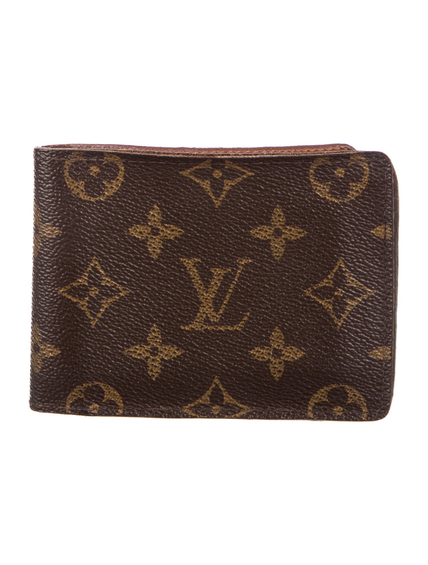 Louis Vuitton LV Monogram Coated Canvas Wallet